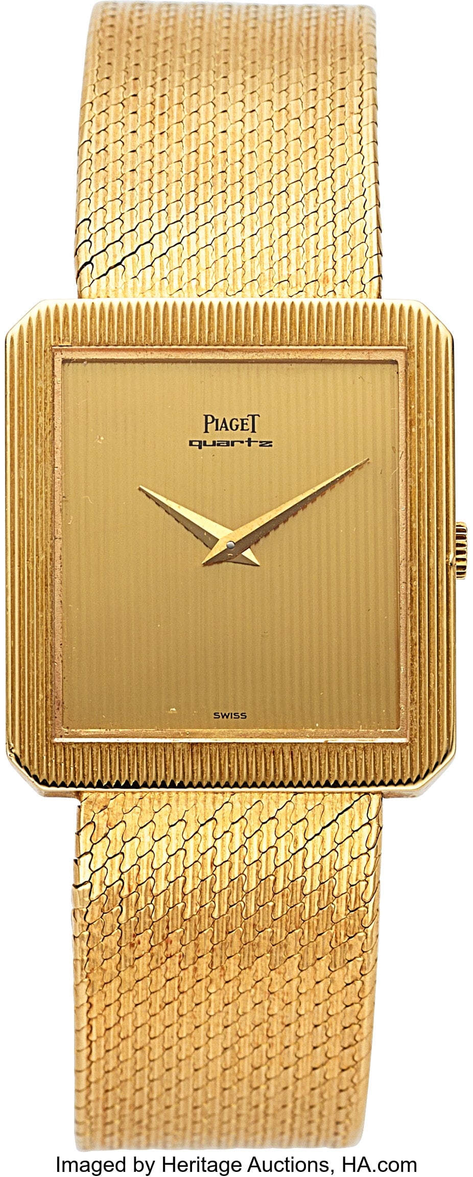 Piaget 18k Yellow Gold Quartz Wrist Watch from t (1 of 4)