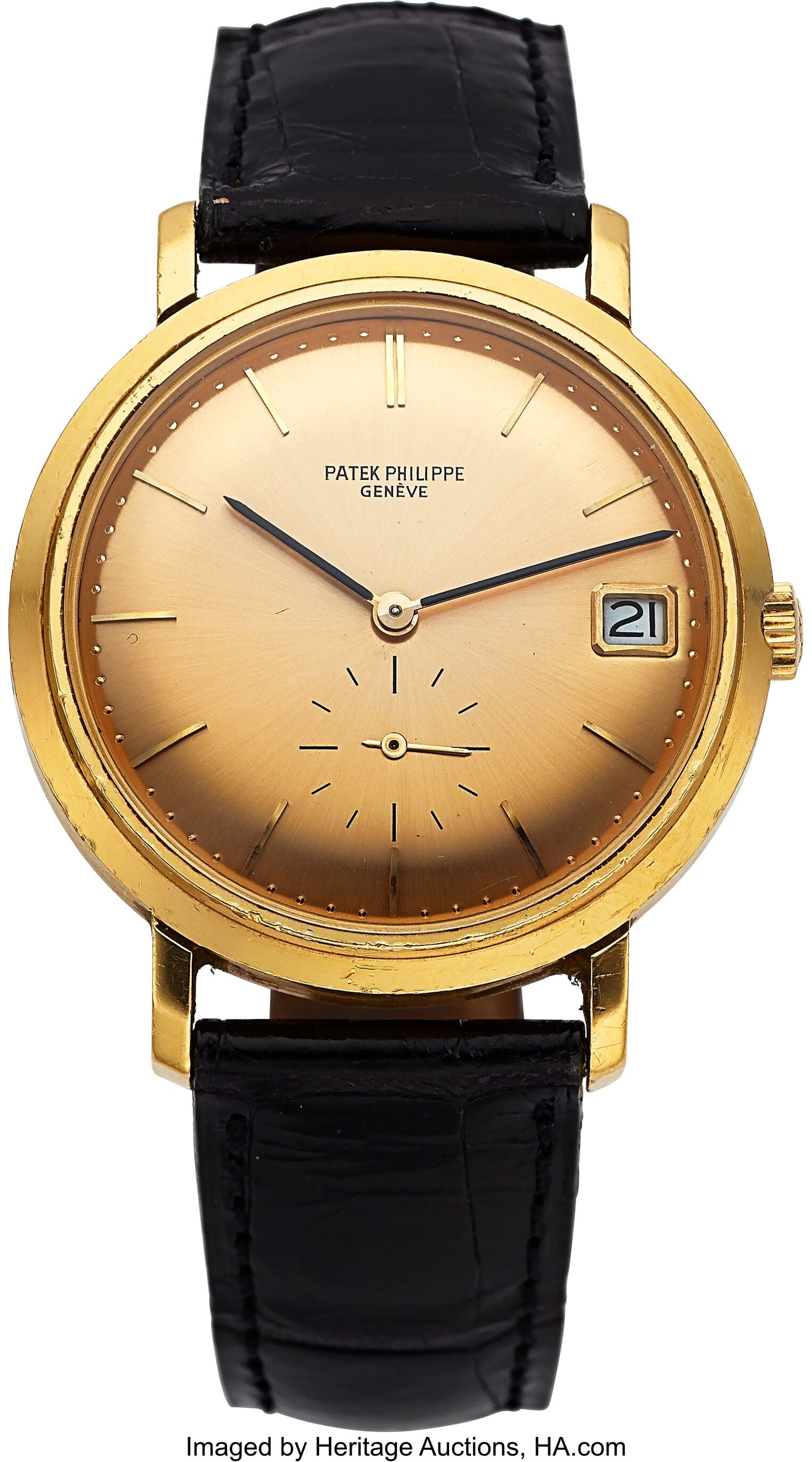Patek Philippe 18k Yellow Gold Calatrava, Ref. 3 (1 of 4)