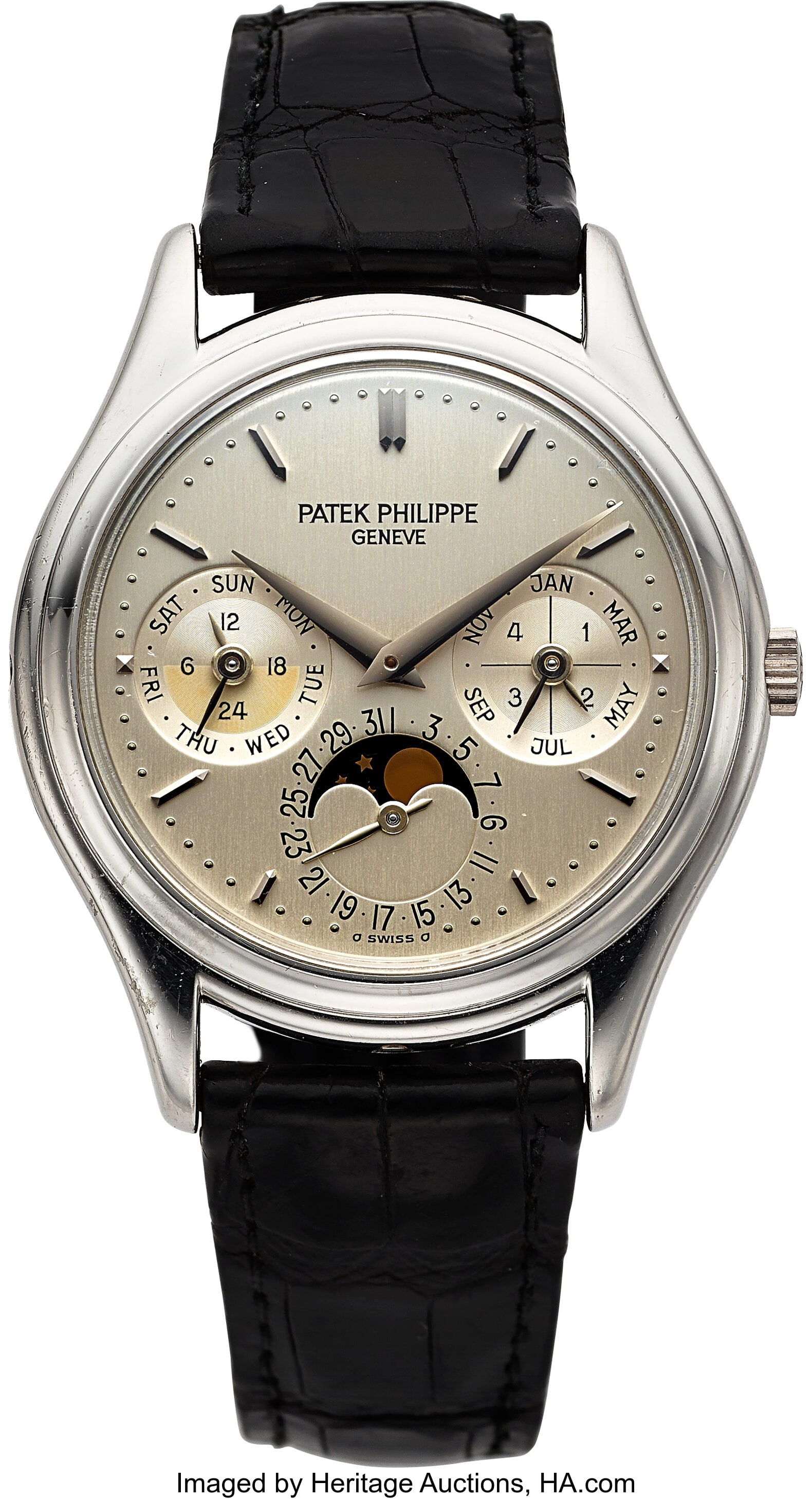 Patek Philippe Platinum Perpetual Calendar, Ref. (1 of 4)