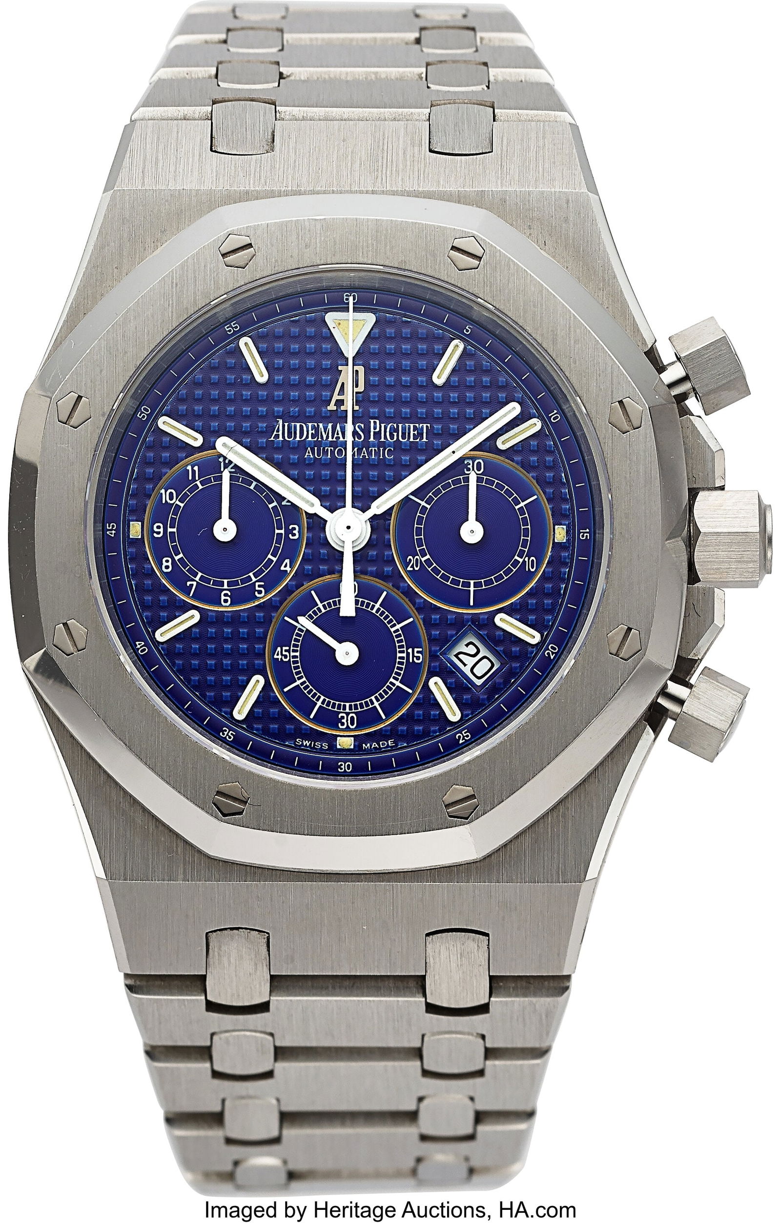 Audemars Piguet Royal Oak Klein Blue Dial Full S (1 of 4)