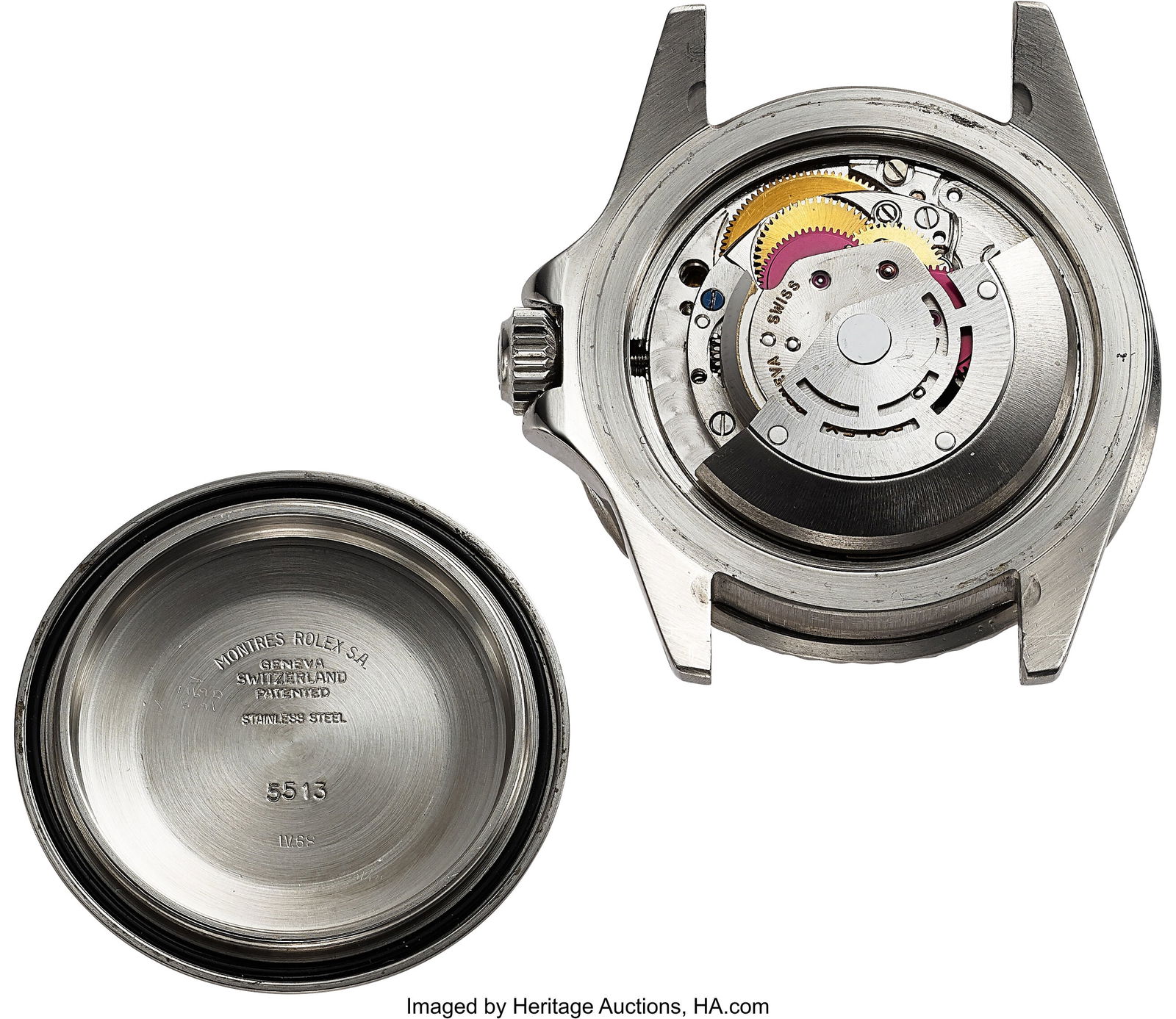 Rolex Important Ref. 5513 Submariner Presentatio - 8