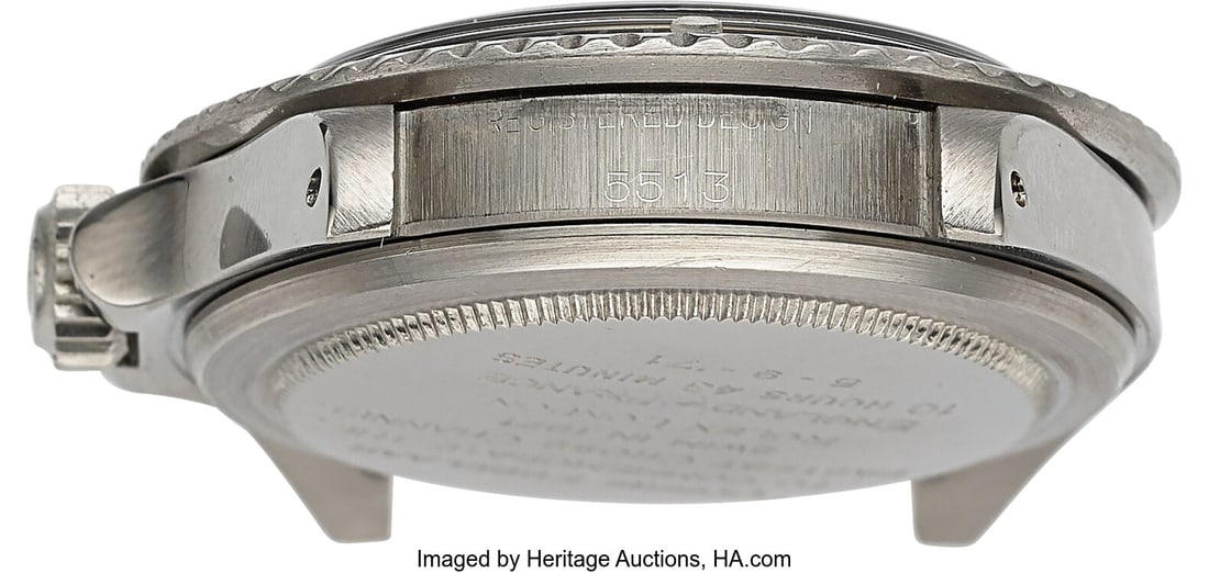 Rolex Important Ref. 5513 Submariner Presentatio - 9