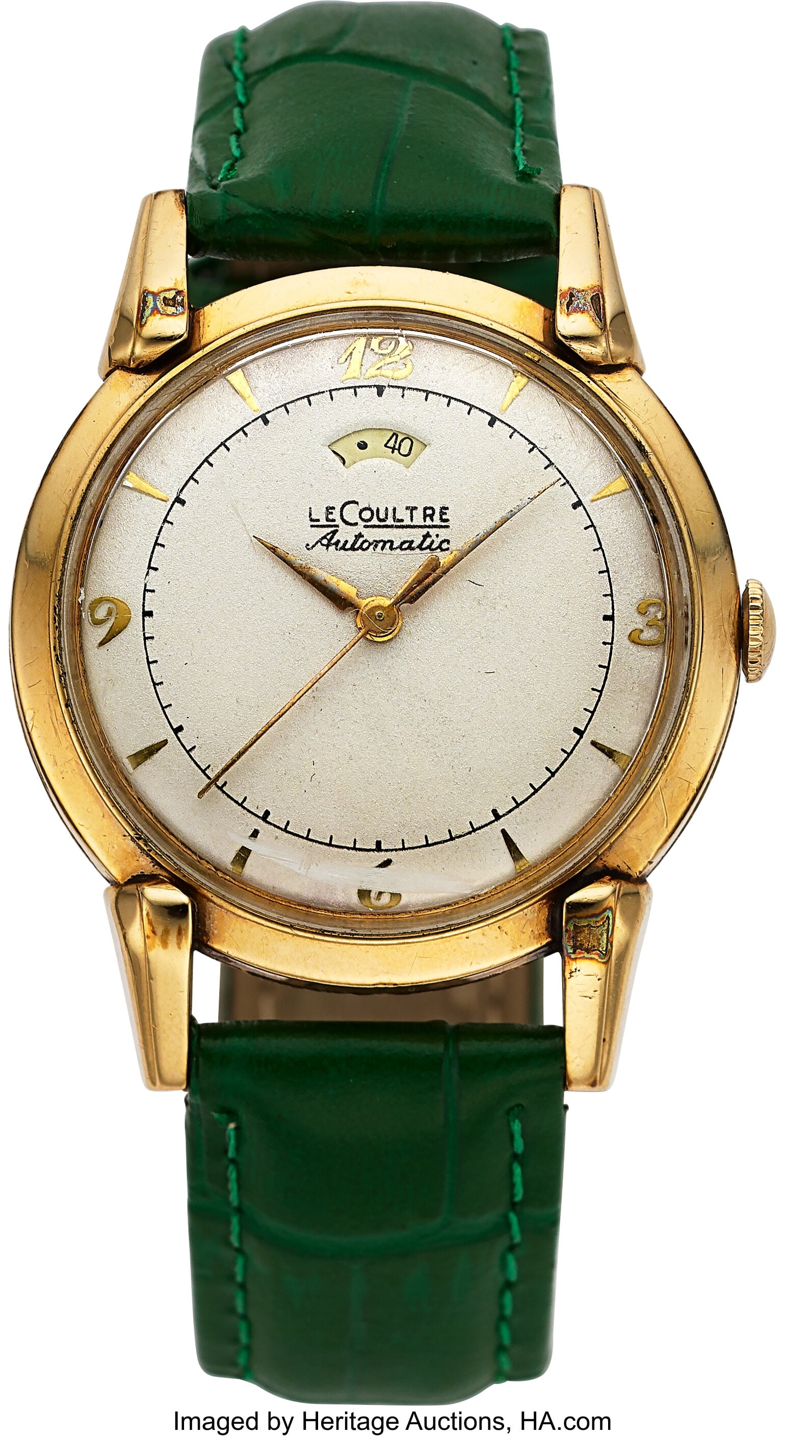 Jaeger LeCoultre Vintage 10k Gold-Filled Up/Down (1 of 4)