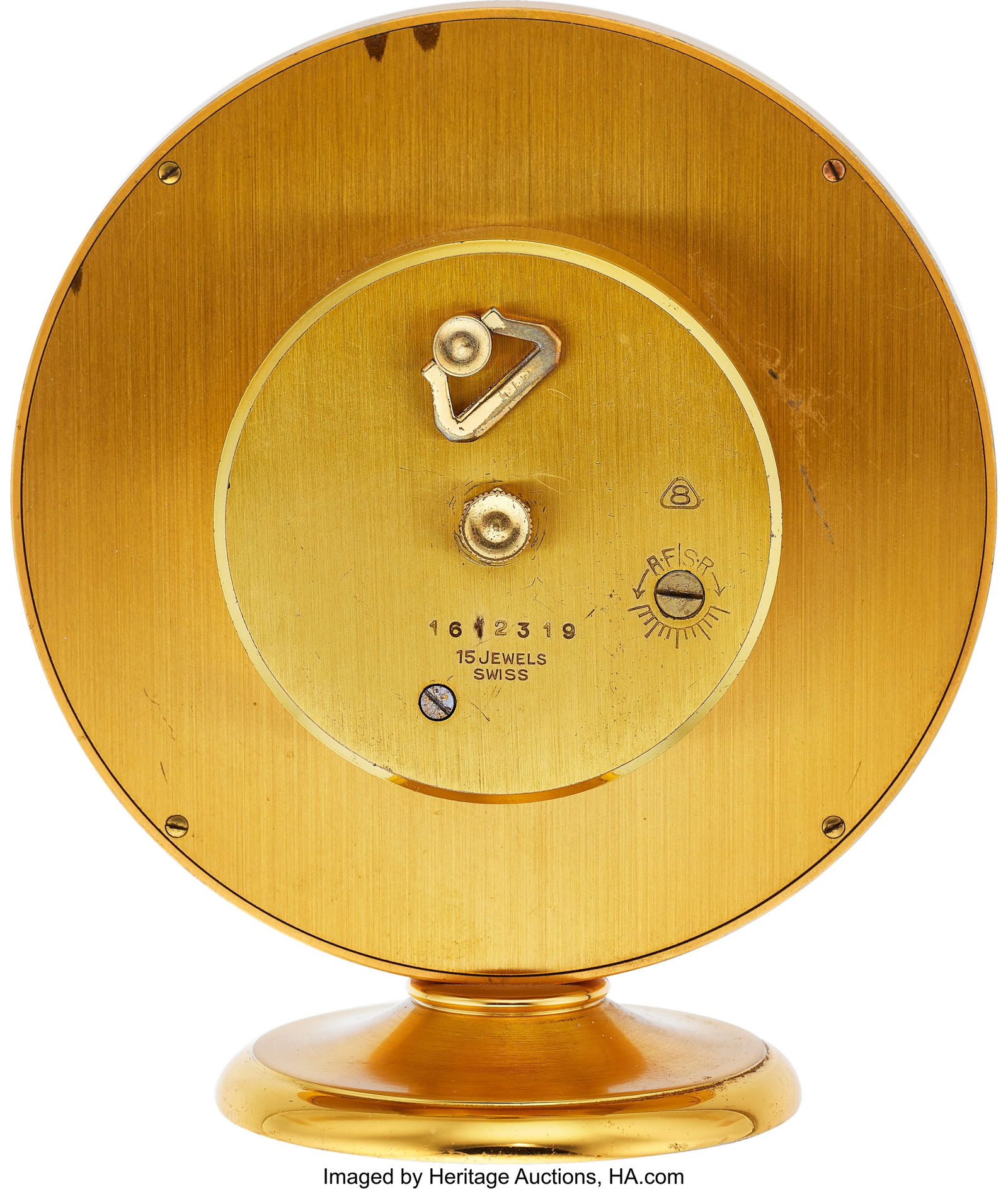 Imhof Style Clock Worldwide Quartz Table Clock - 2