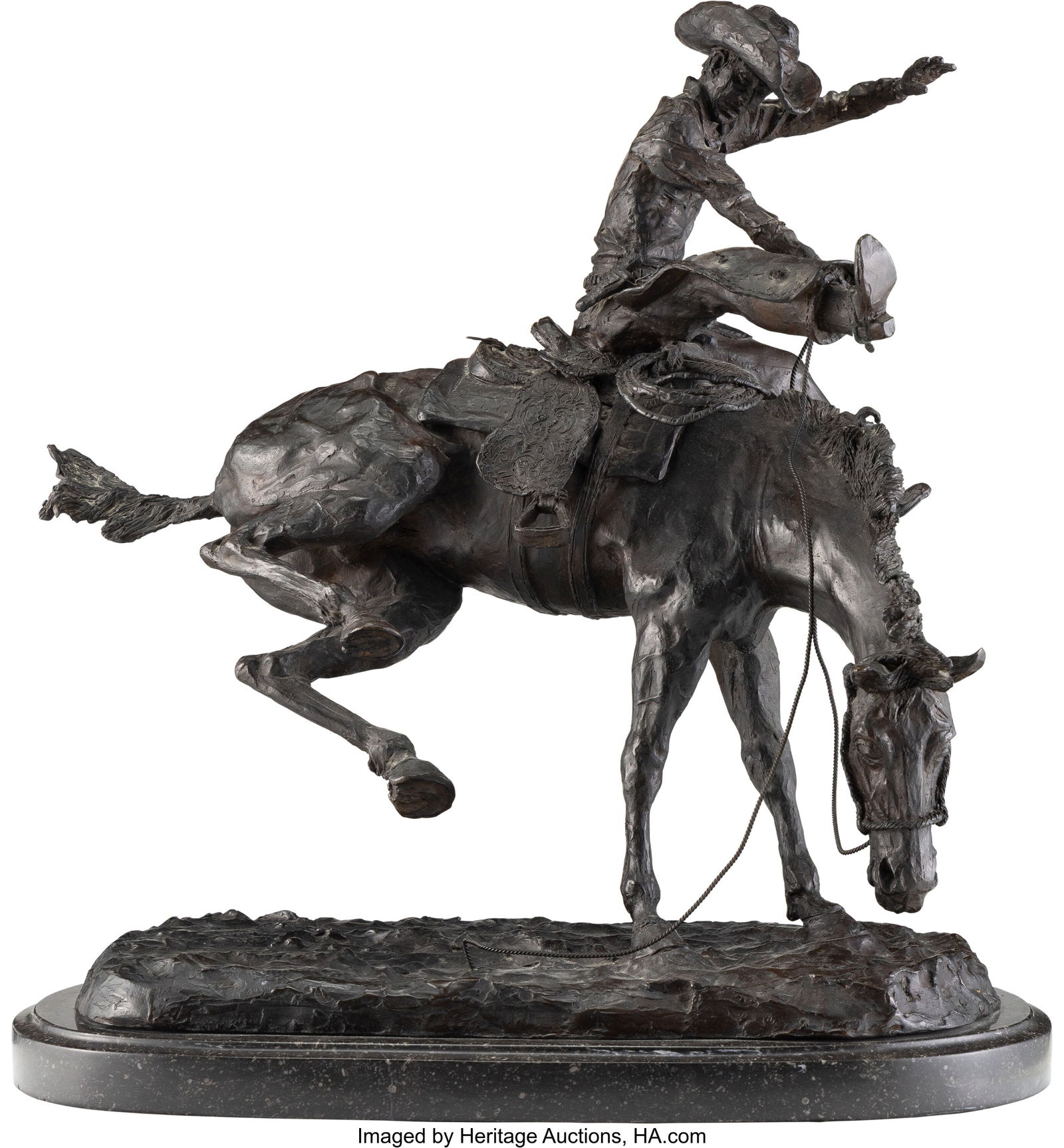 Hy LeVens (American, 1922-2019) Bronco Buster II (1 of 4)