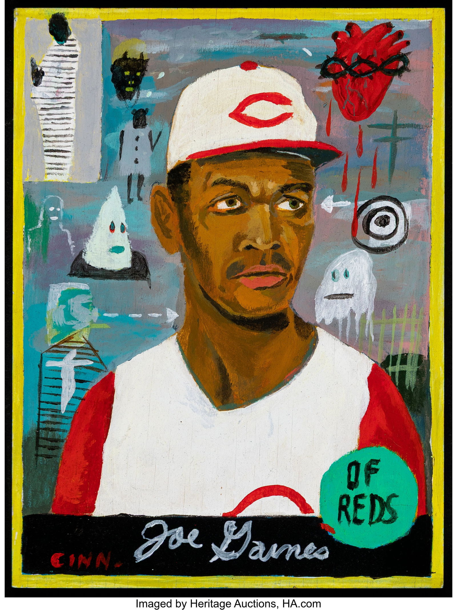 Tony Fitzpatrick (American, 1958) Joe Gaines, 19 (1 of 3)