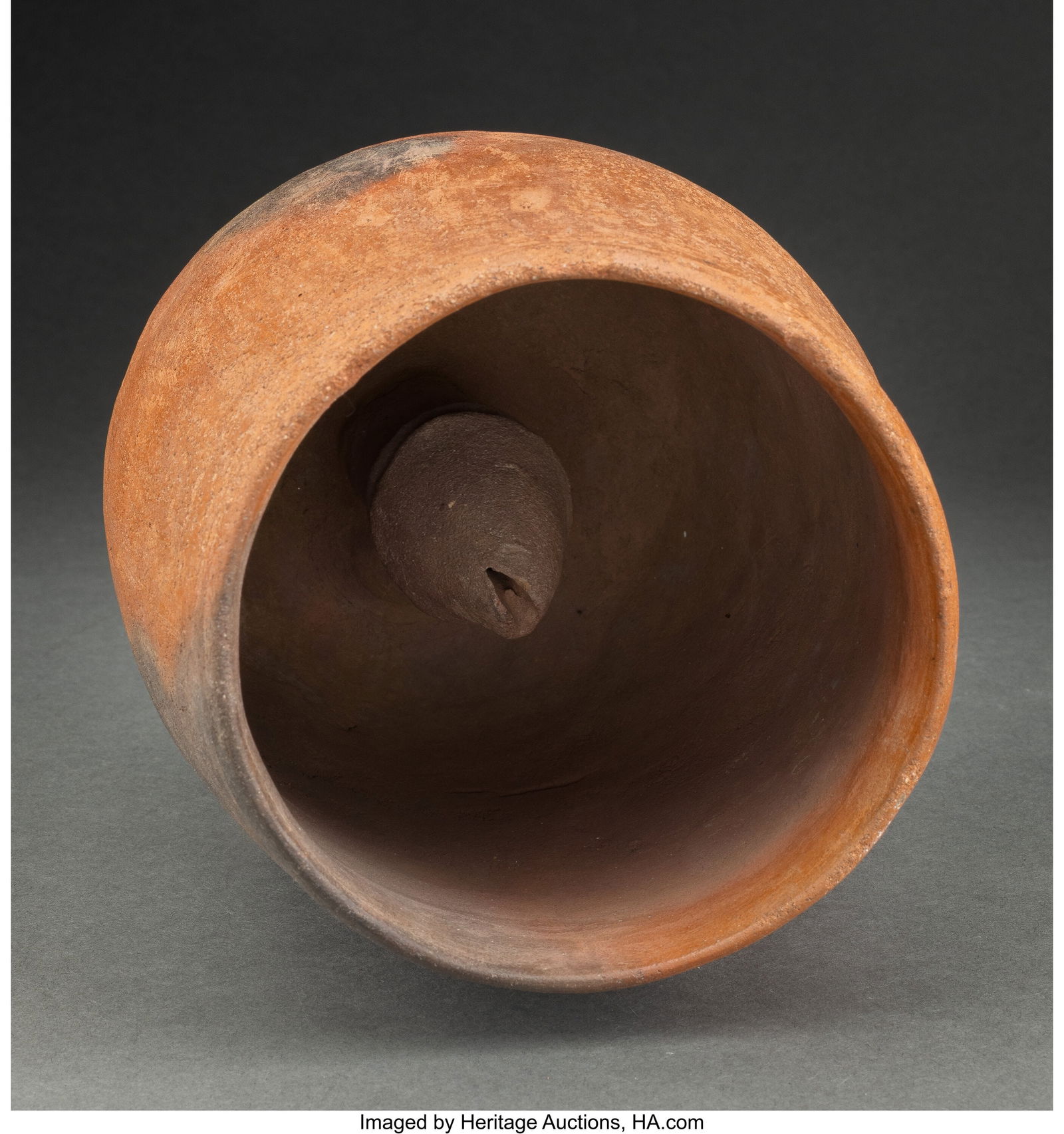 A Unique Salado Phallus Pottery Jar Provenan (1 of 3)