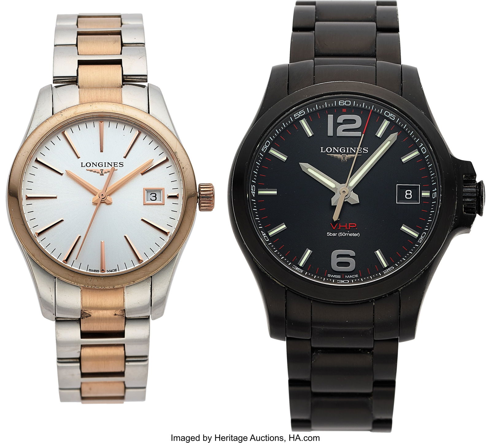 Longines VHP Conquest, Ref. L3.716.2, and Longin