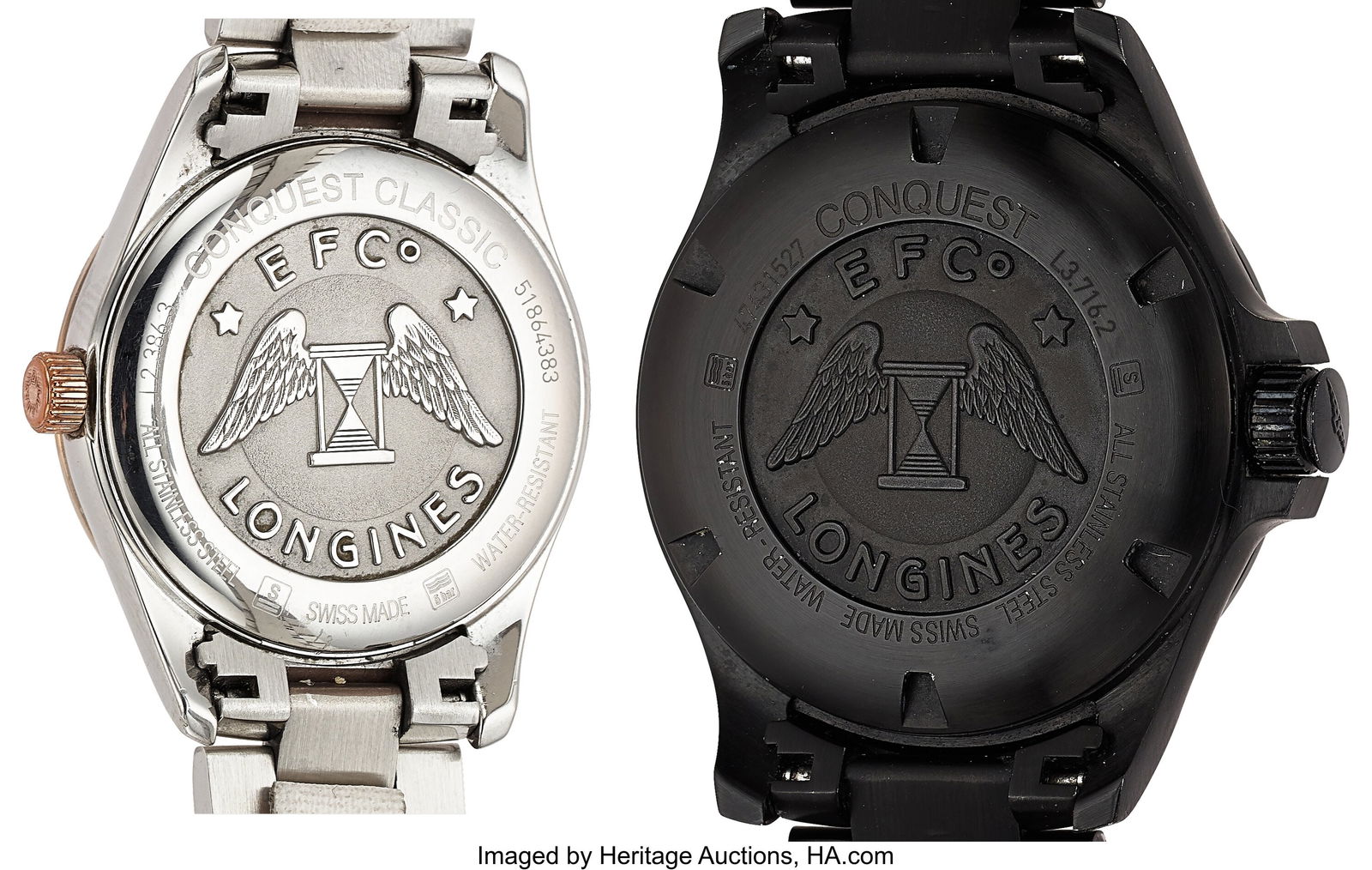 Longines VHP Conquest, Ref. L3.716.2, and Longin - 3