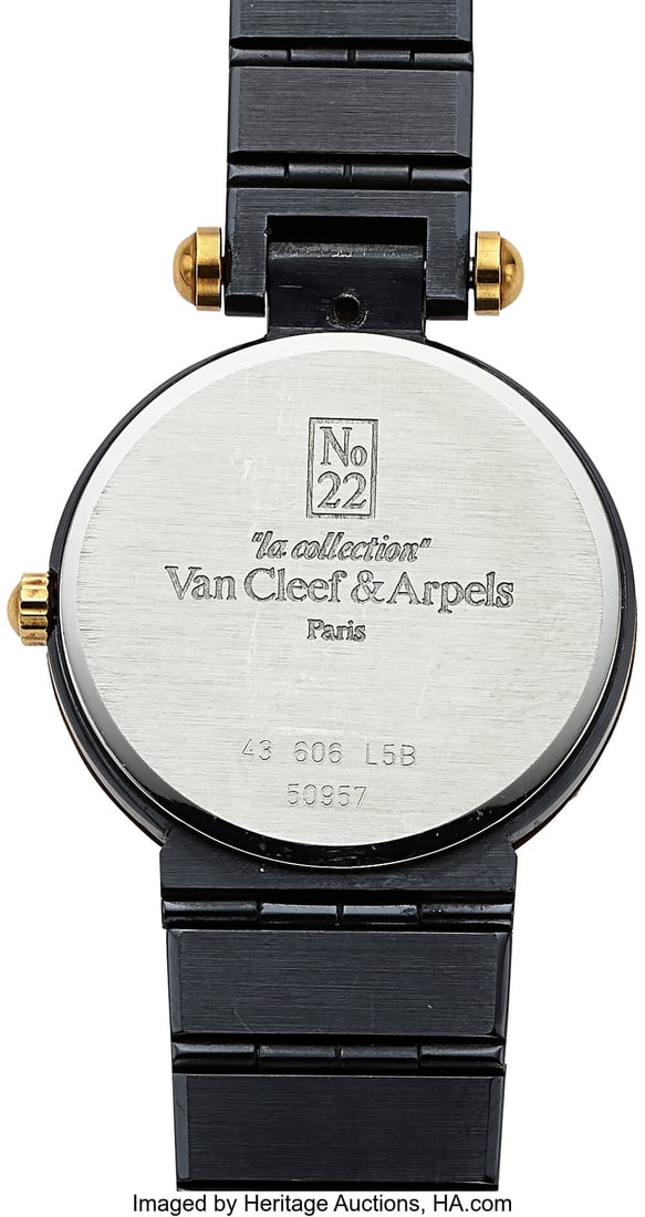 Van Cleef & Arpels, Quartz, Ref. 43606 Case: 24 - 4