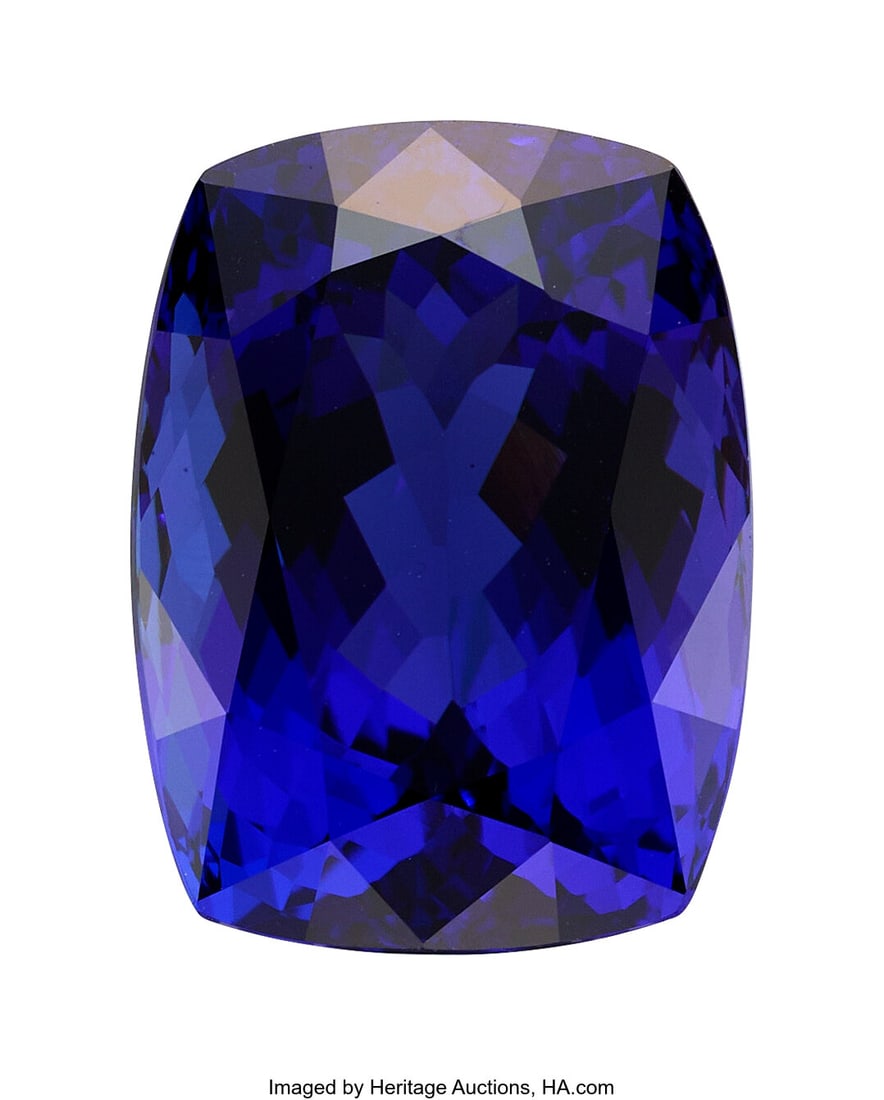 41.11 ct Tanzanite Shape: Rectangular cushion M
