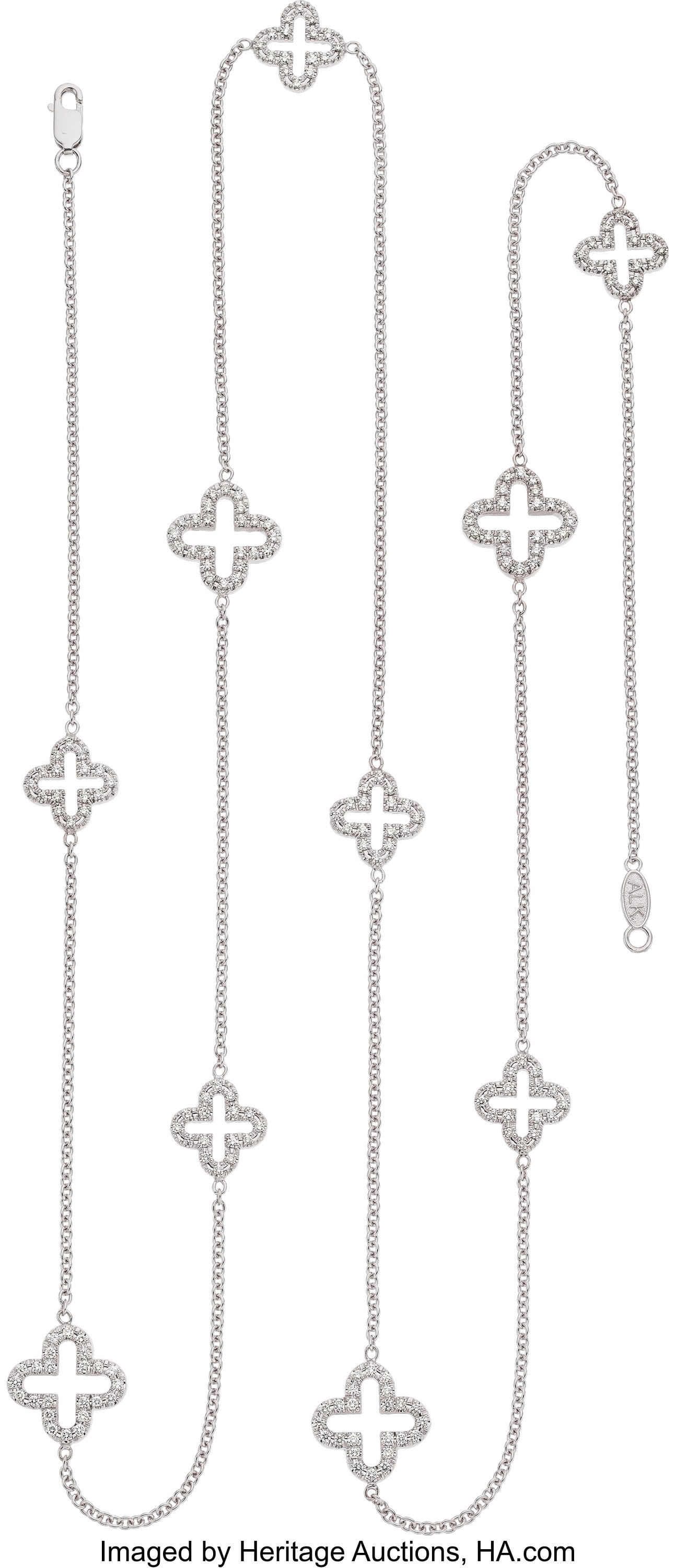 ALK Diamond, White Gold Necklace Stones: Full-c (1 of 2)