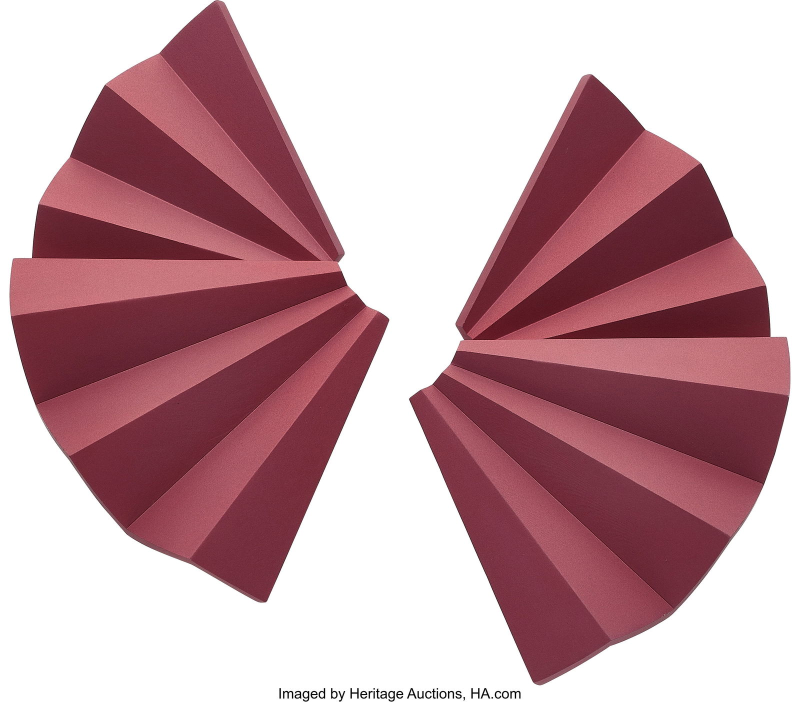 JAR Aluminum Earrings Metal: Aluminum Marked: JAR Aluminum Earrings Metal: Aluminum Marked: JAR Paris Weight: 36.10 grams Dimensions: 1-5/8 inches x 2-7/8 inches *Note: Earrings are designed for no