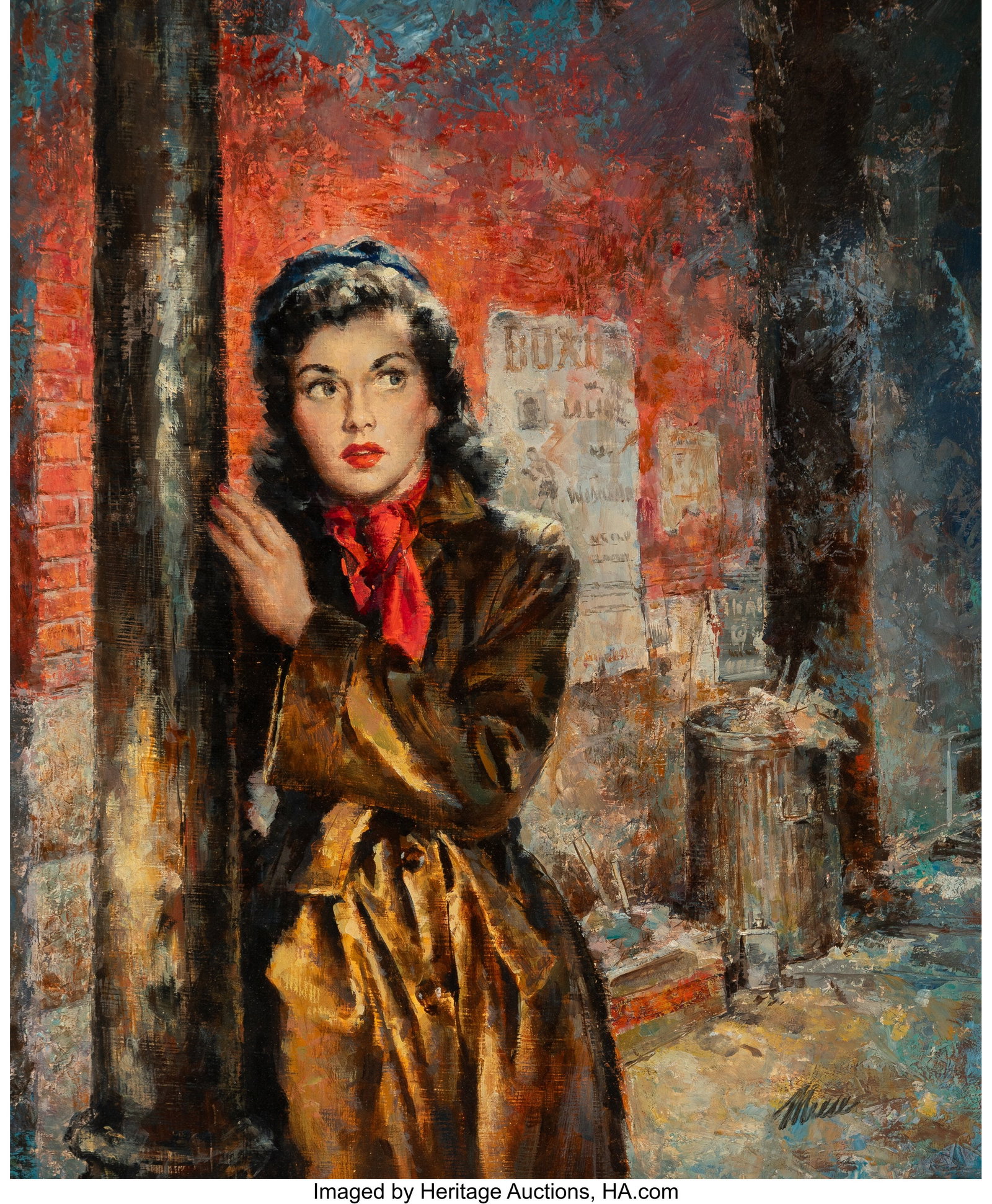 James Alfred Meese (American, 1917-1971) The Bea (1 of 2)