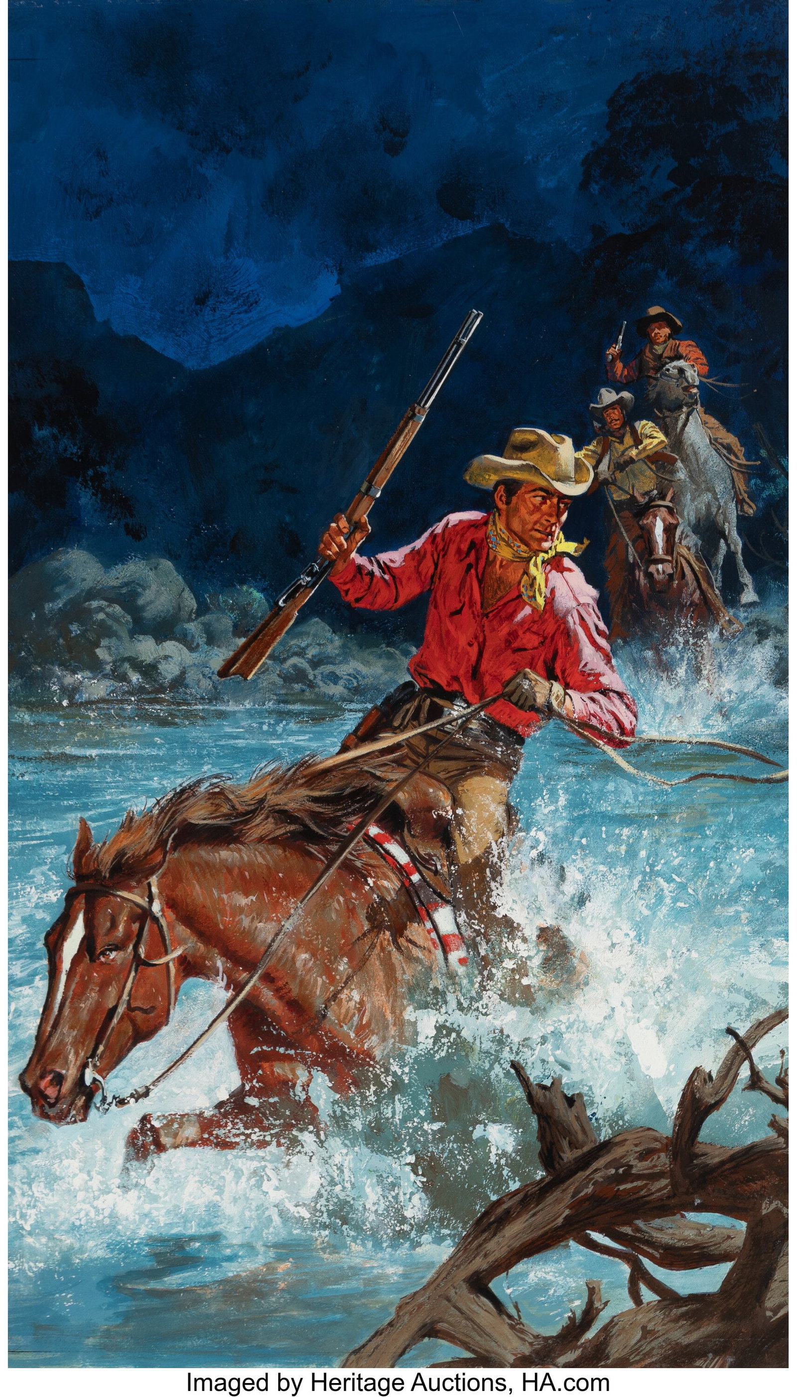 Frank McCarthy (American, 1924-2002) The Jayhawk (1 of 4)