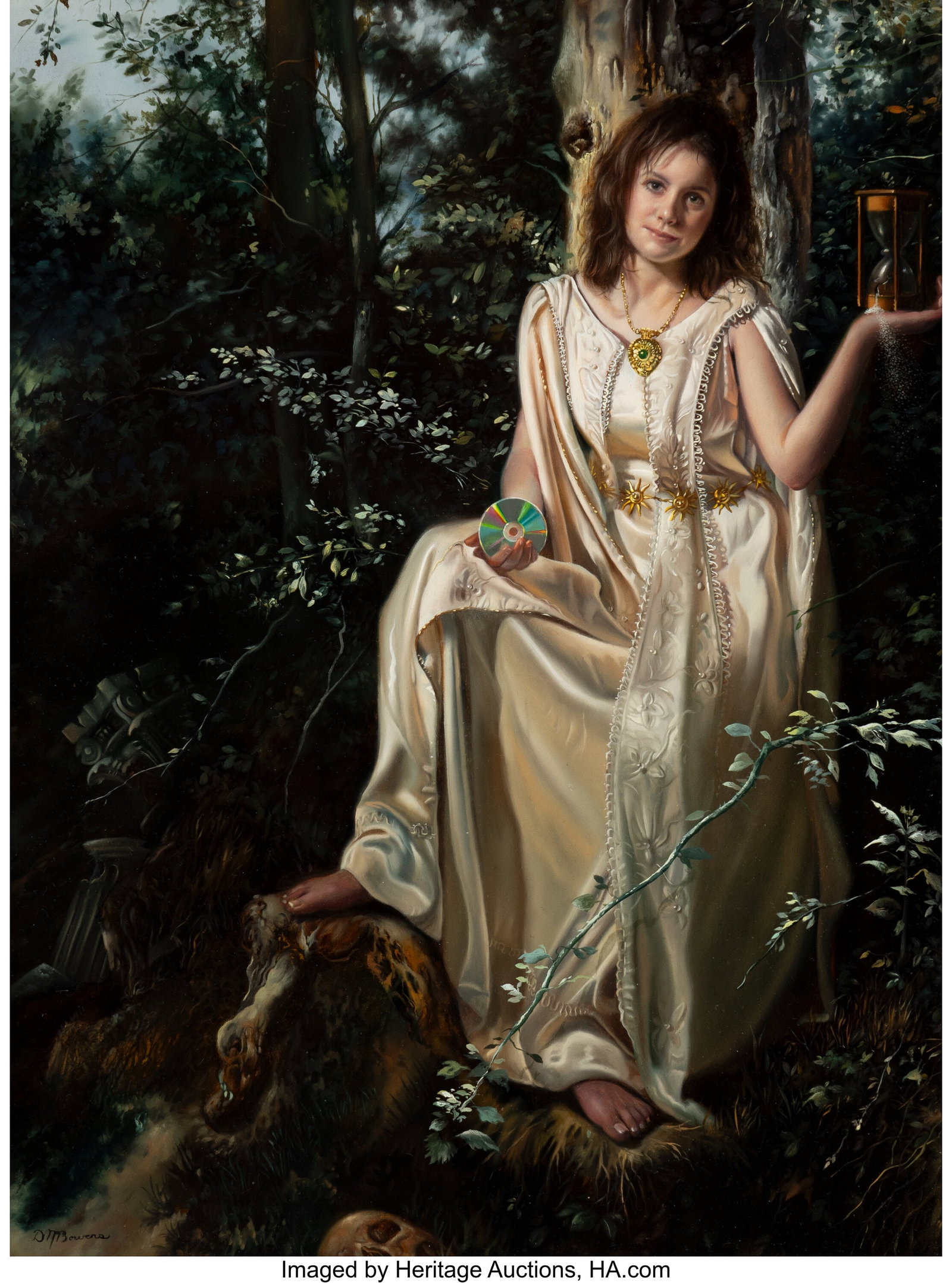 David M. Bowers (American, b. 1956) Slipping Awa (1 of 3)