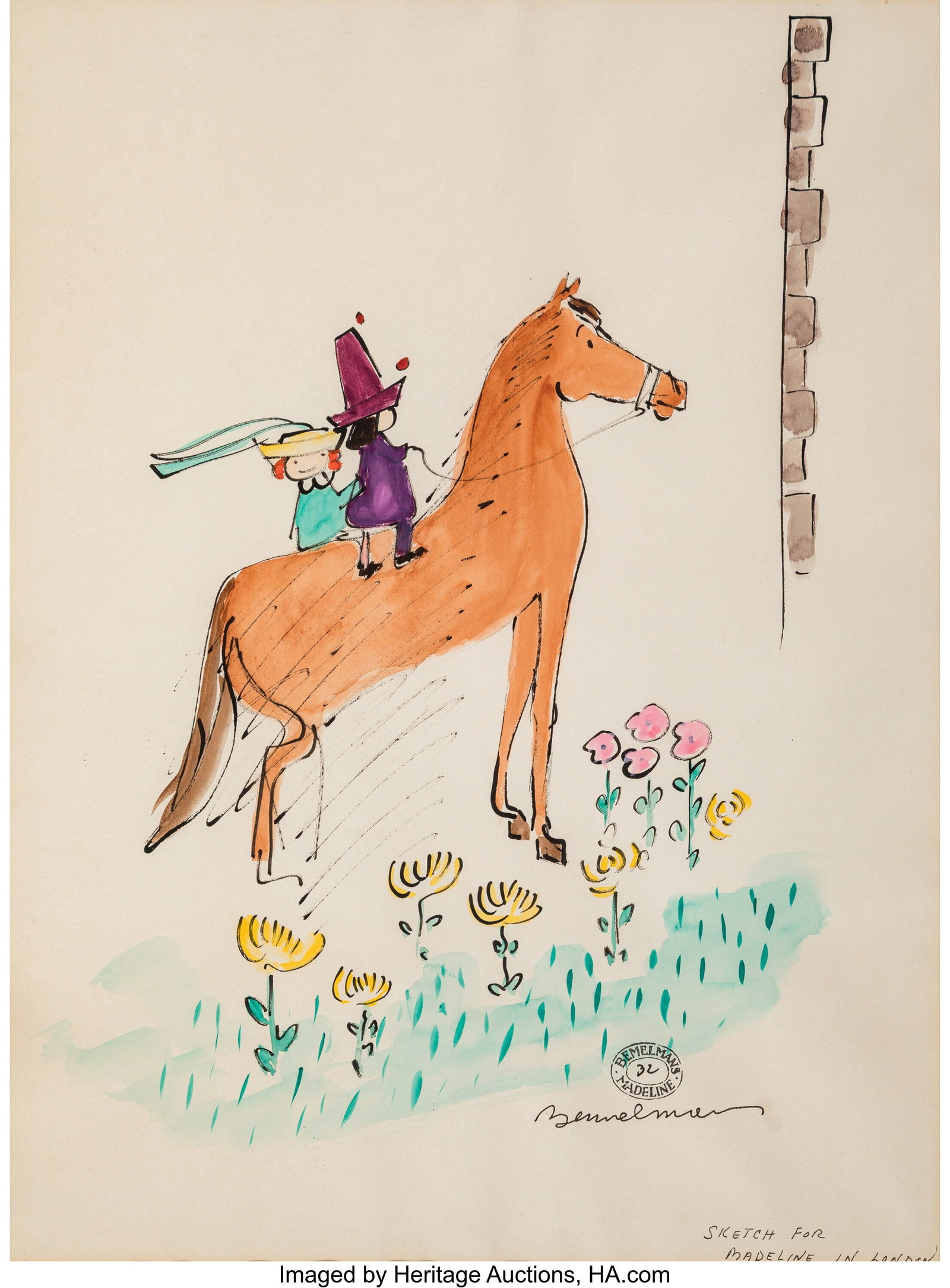 Ludwig Bemelmans (American, 1898-1962) Madeline (1 of 2)