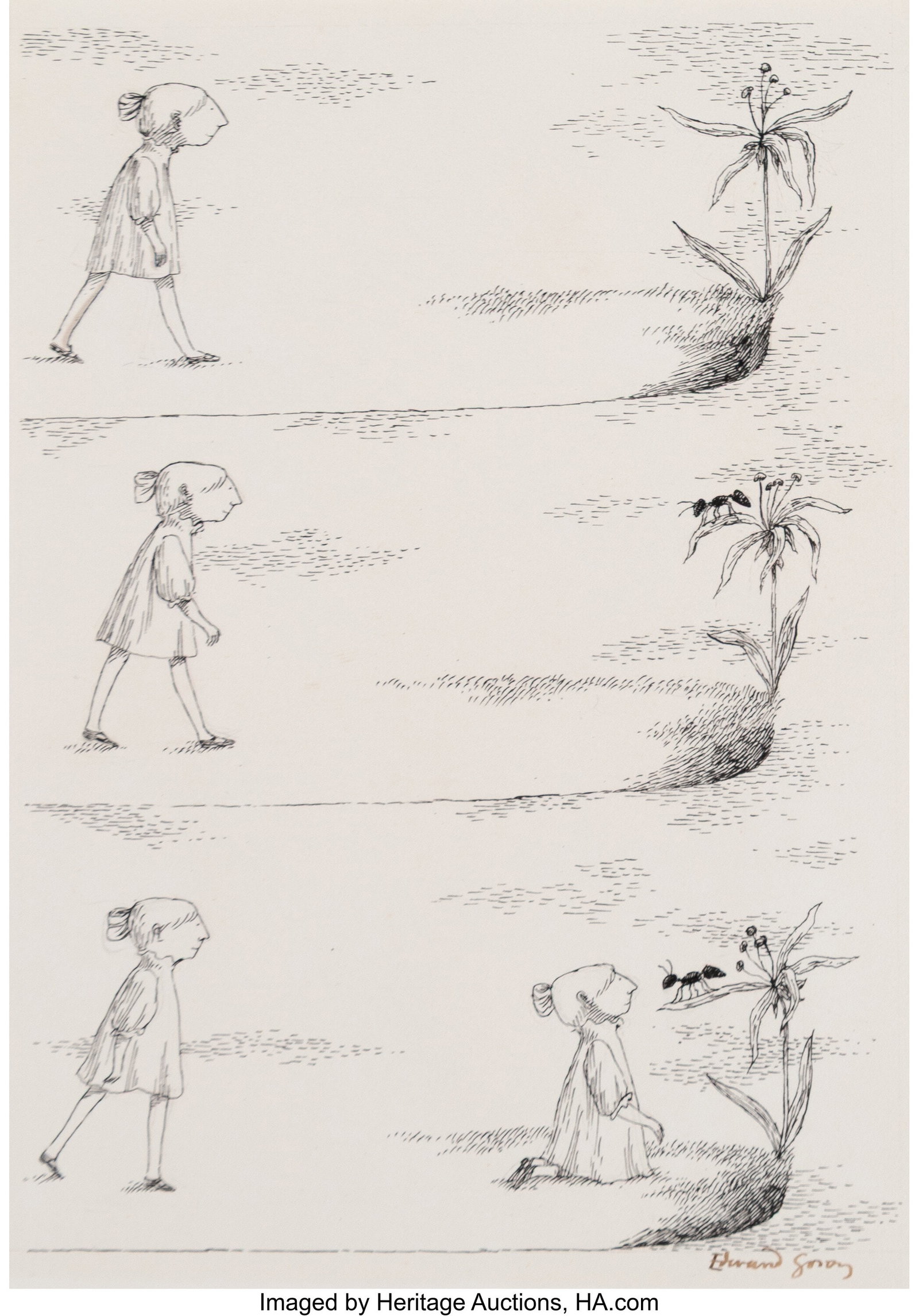 Edward St. John Gorey (American, 1925-2000) Find (1 of 2)