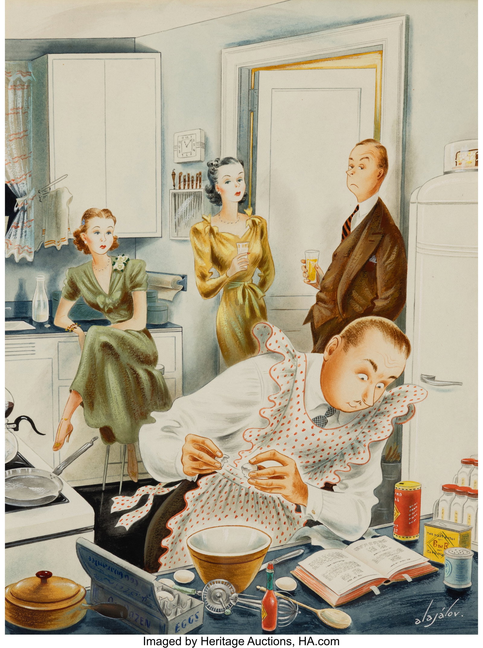 Constantin Alajálov (Russian/American, 1900-198 (1 of 3)