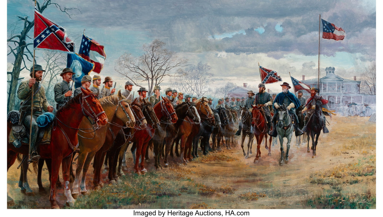 Morton Künstler (American, 1931-2025) The Revie (1 of 3)