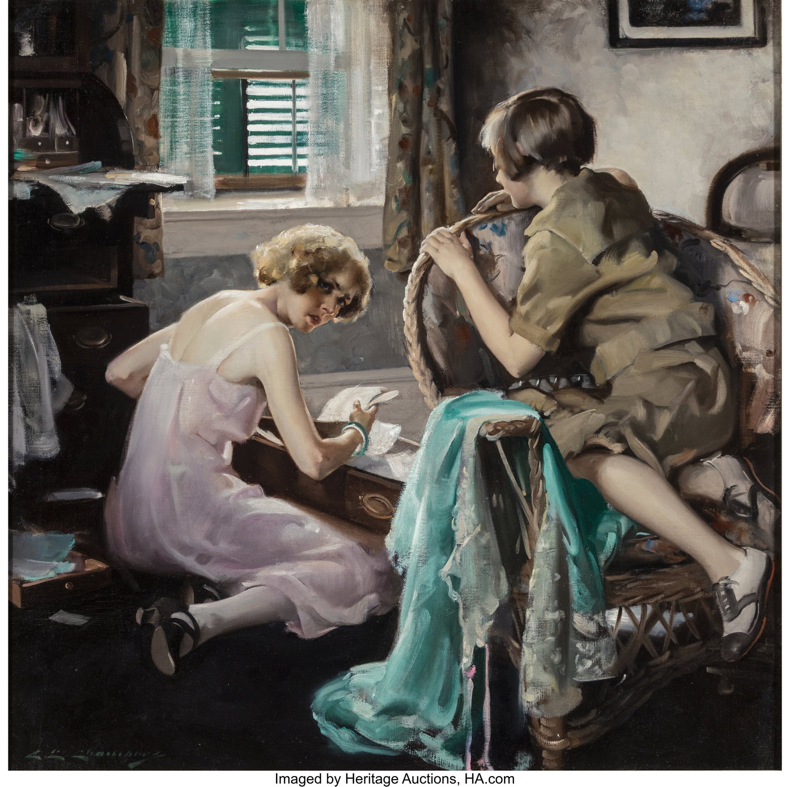 Charles Edward Chambers (American, 1883-1941) Ke (1 of 3)