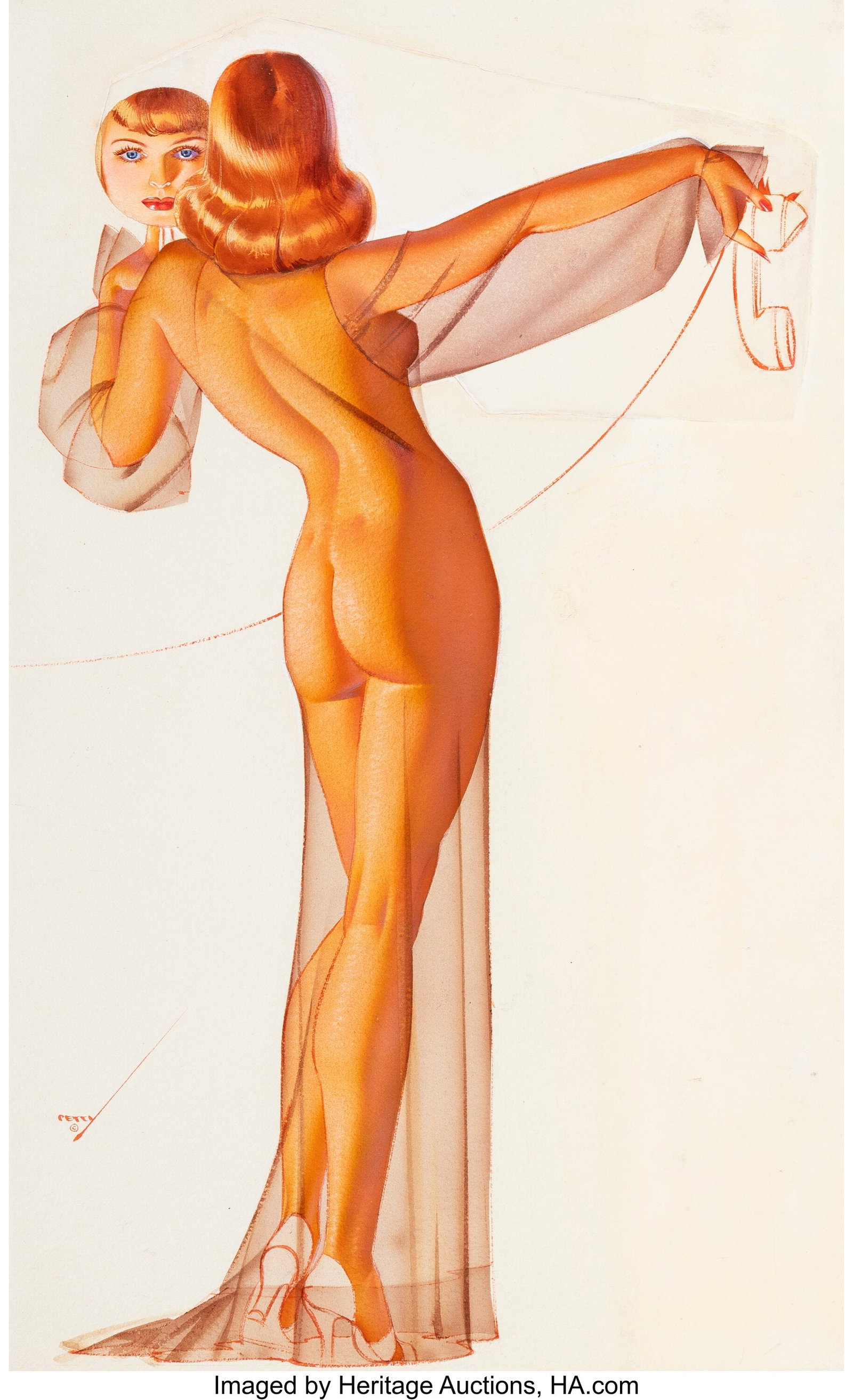 George Petty (American, 1894-1975) You might as (1 of 3)