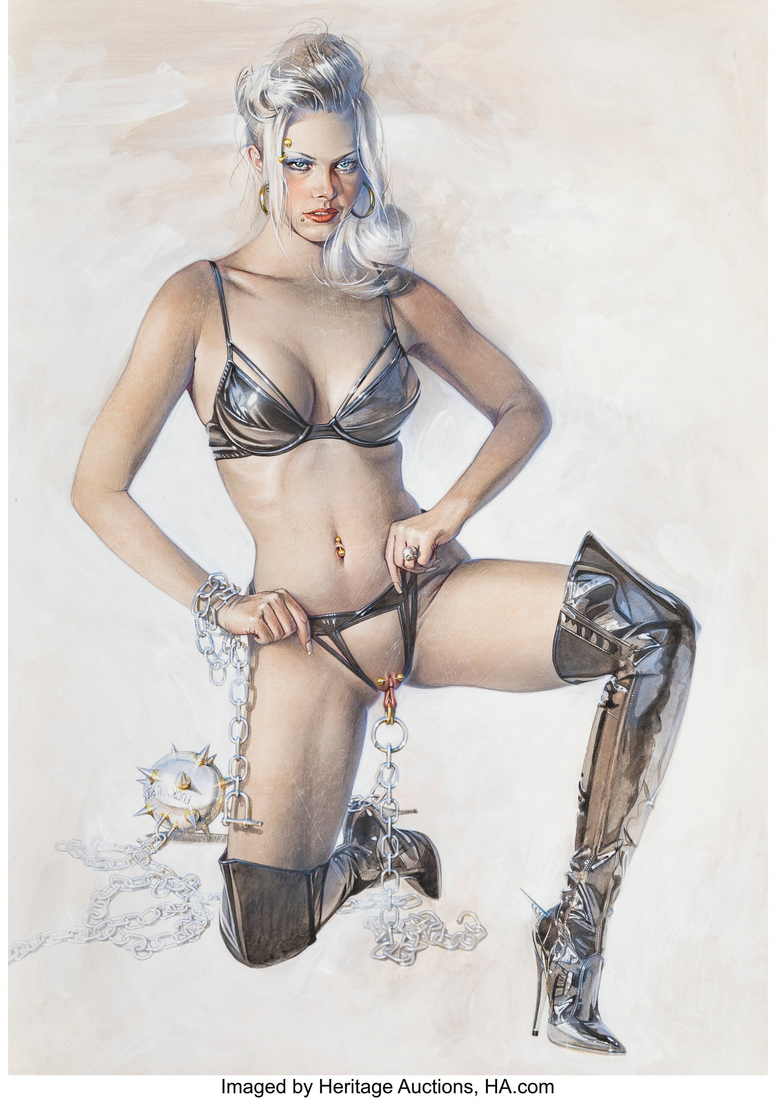 Hajime Sorayama (Japanese, b. 1947) Untitled, 20 (1 of 3)