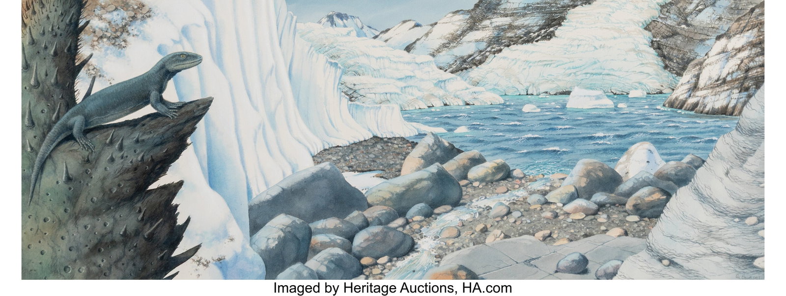 Peter Barrett (British, b. 1935) Evolution: The (1 of 2)