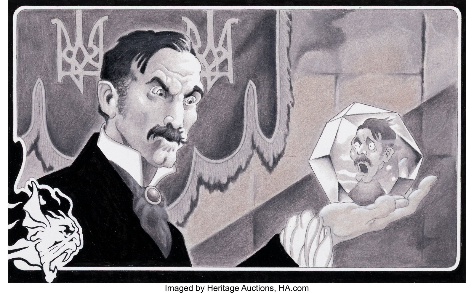 Stephen Fabian (American, 1930-2025) The Magic J (1 of 3)