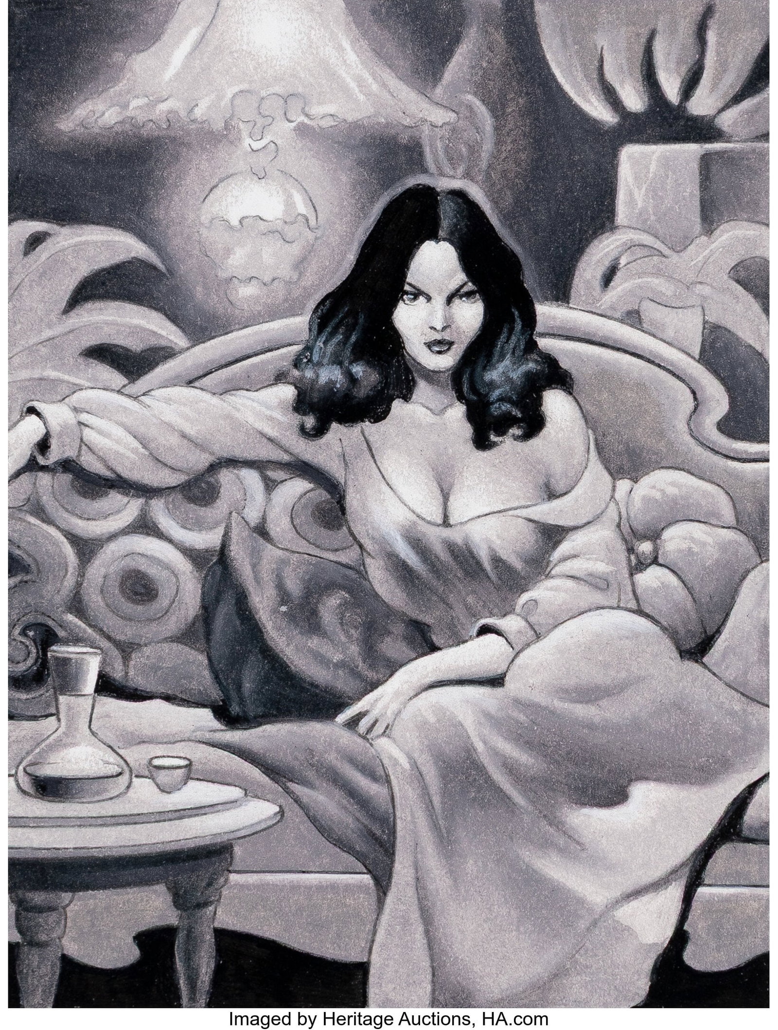 Stephen Fabian (American, 1930-2025) The Temptre (1 of 4)