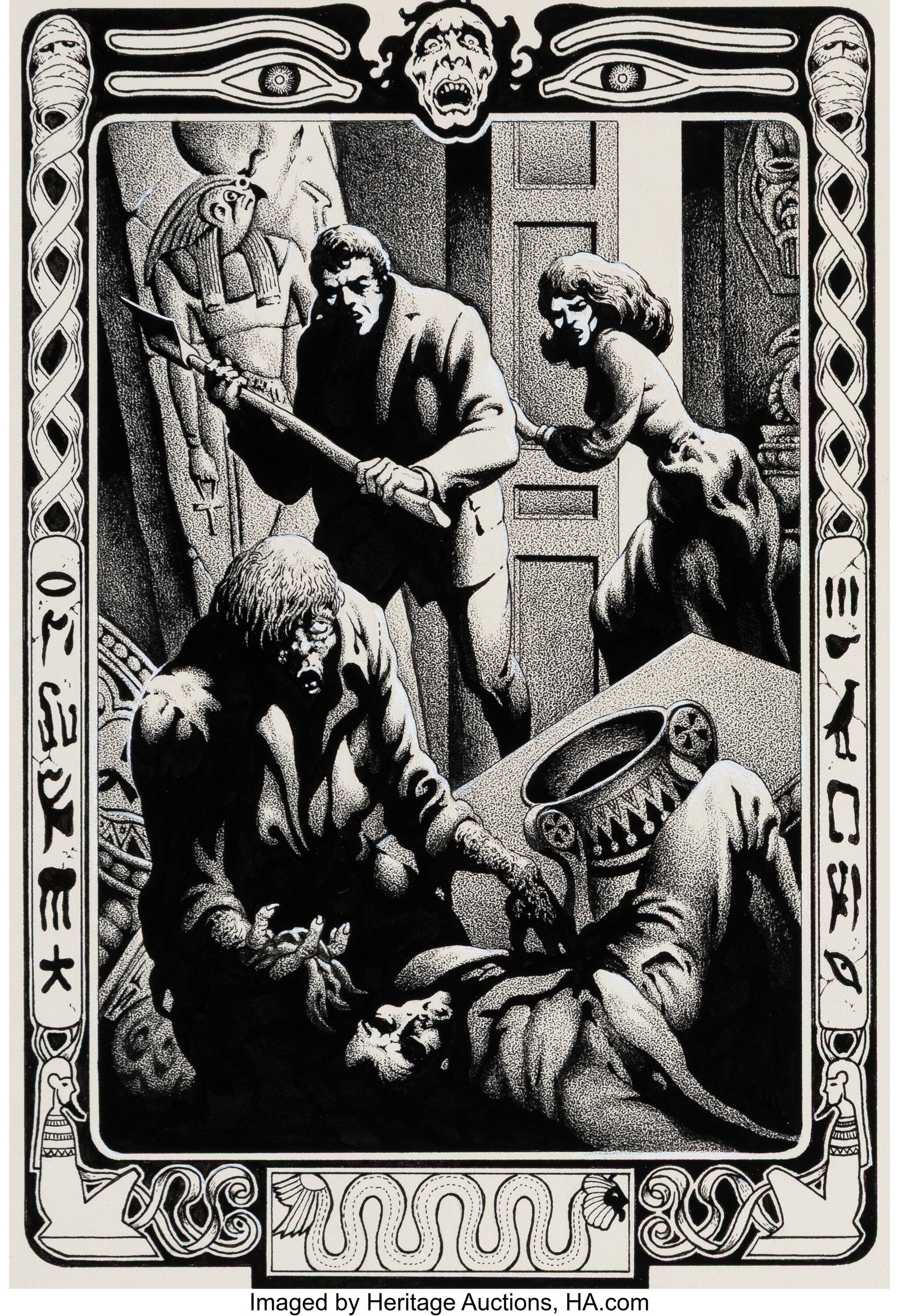 Stephen Fabian (American, 1930-2025) The Third G (1 of 3)