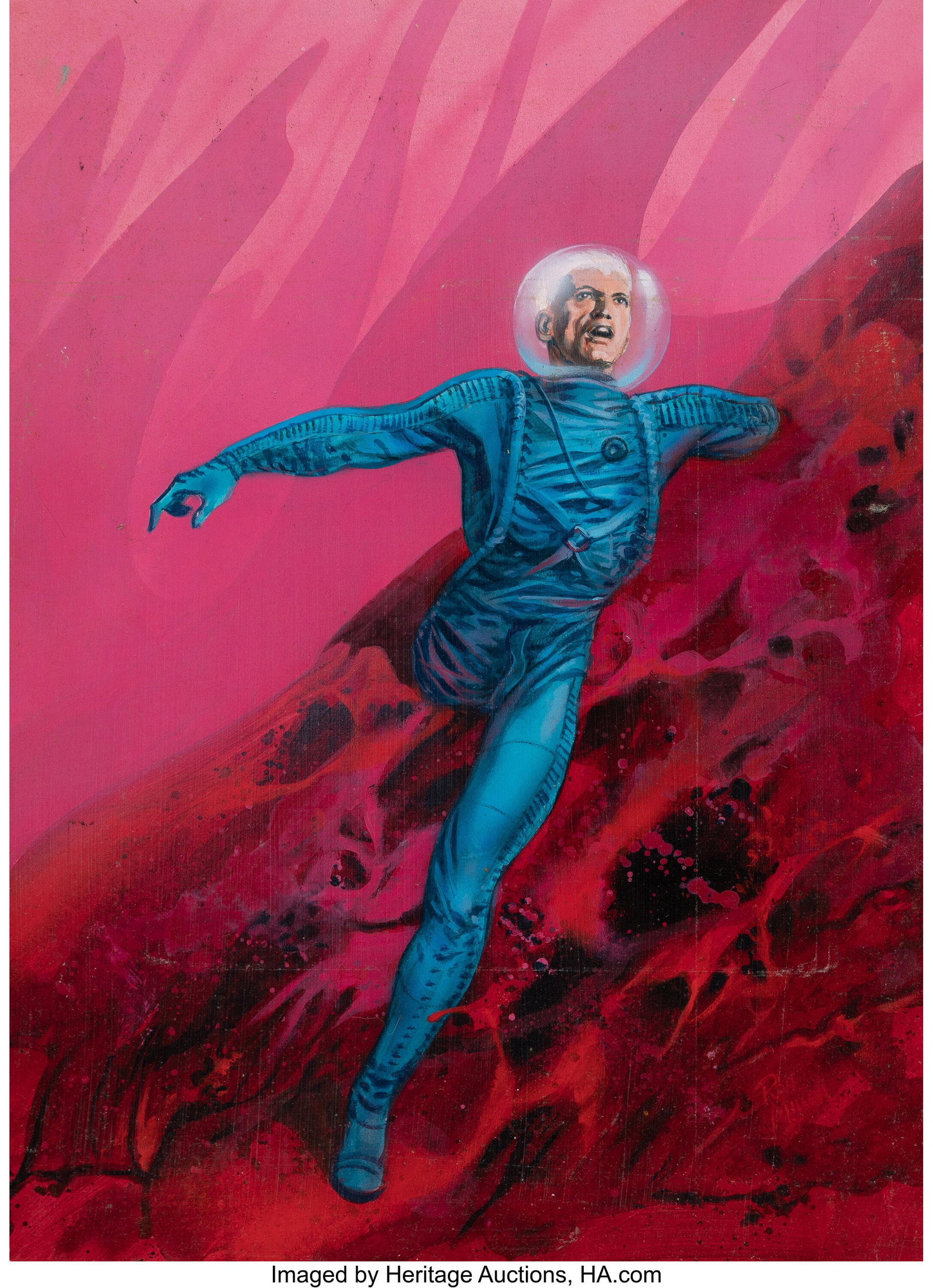 Ron Miller (American, b. 1947) Dreamfall book fr (1 of 3)