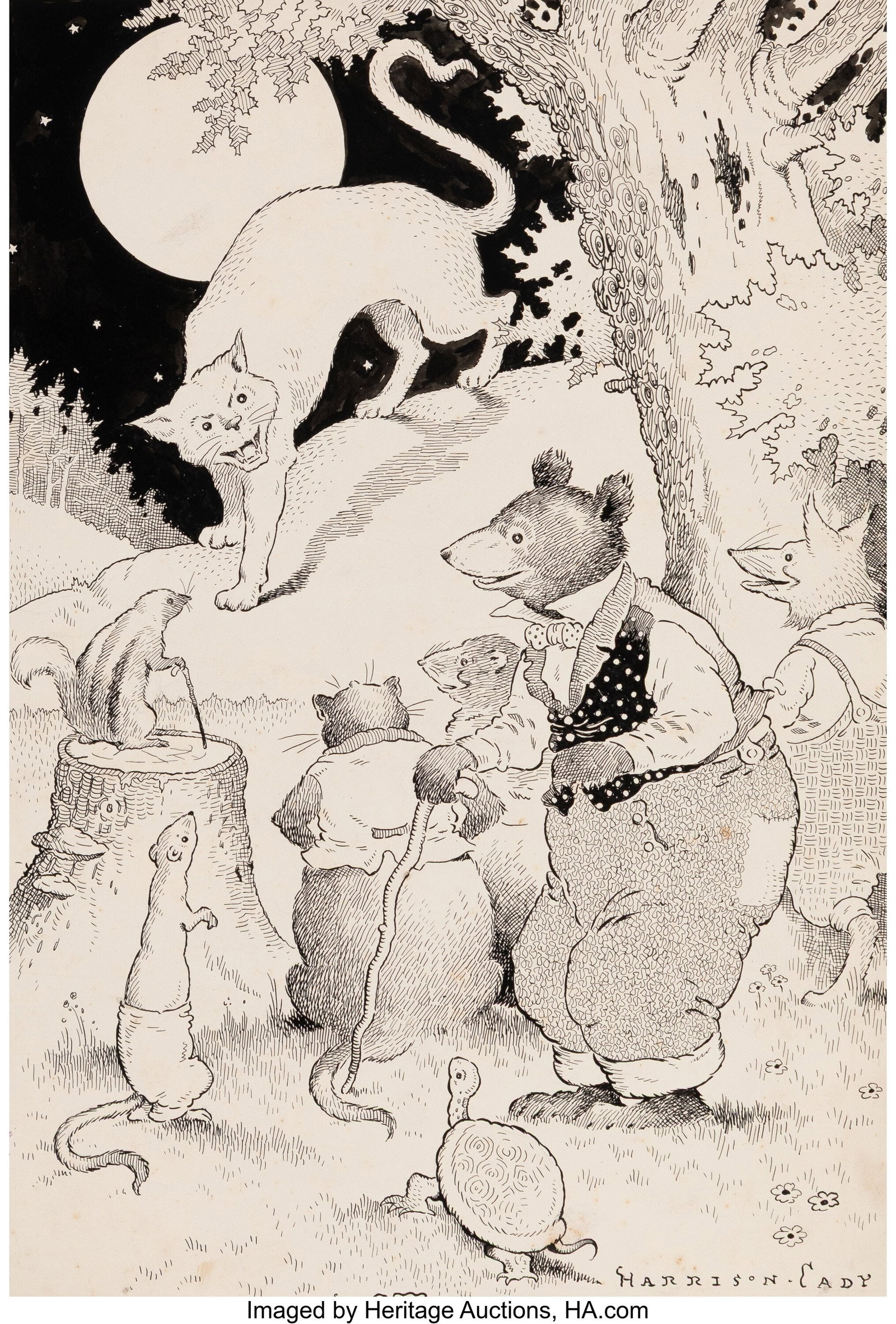 Harrison Cady (American, 1877-1970) How Tufty th (1 of 3)