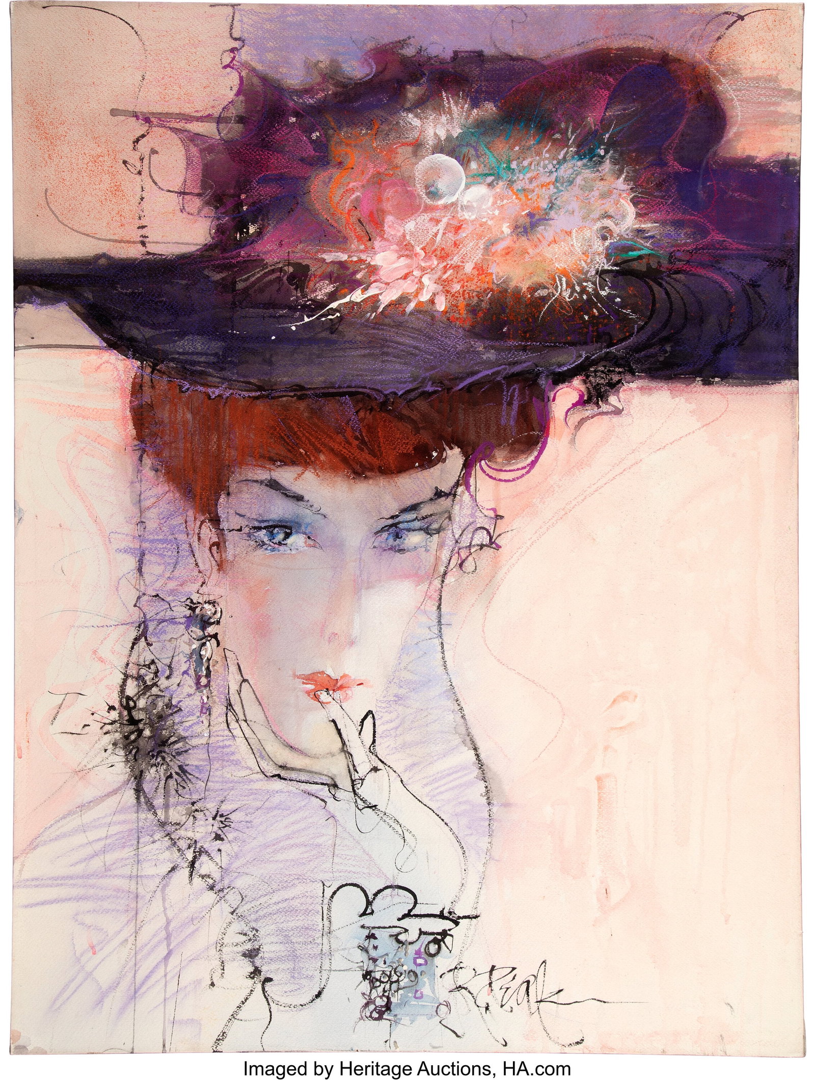 Robert Peak (American, 1927-1992) My Fair Lady, (1 of 3)