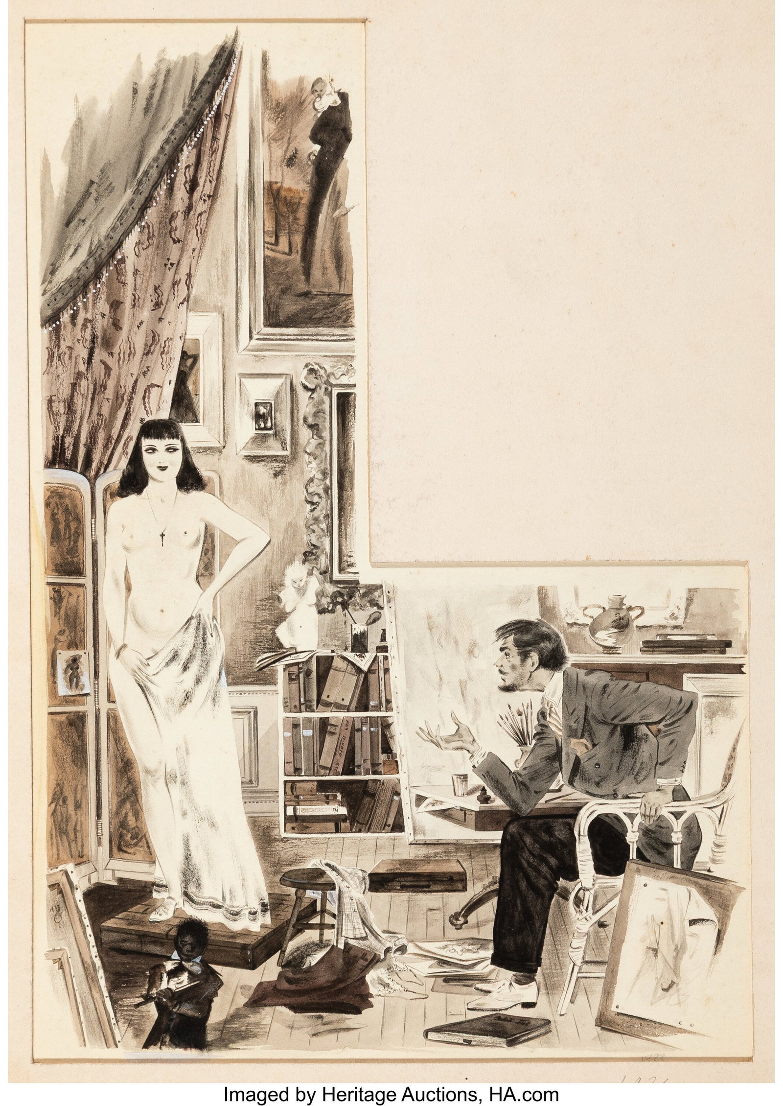 J. Frederick Smith (American, 20th Century) Murd (1 of 4)