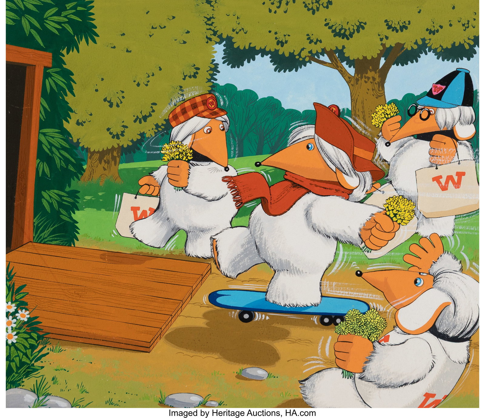 Jesus Blasco (Spanish, 1919-1995) The Wombles Wi (1 of 2)