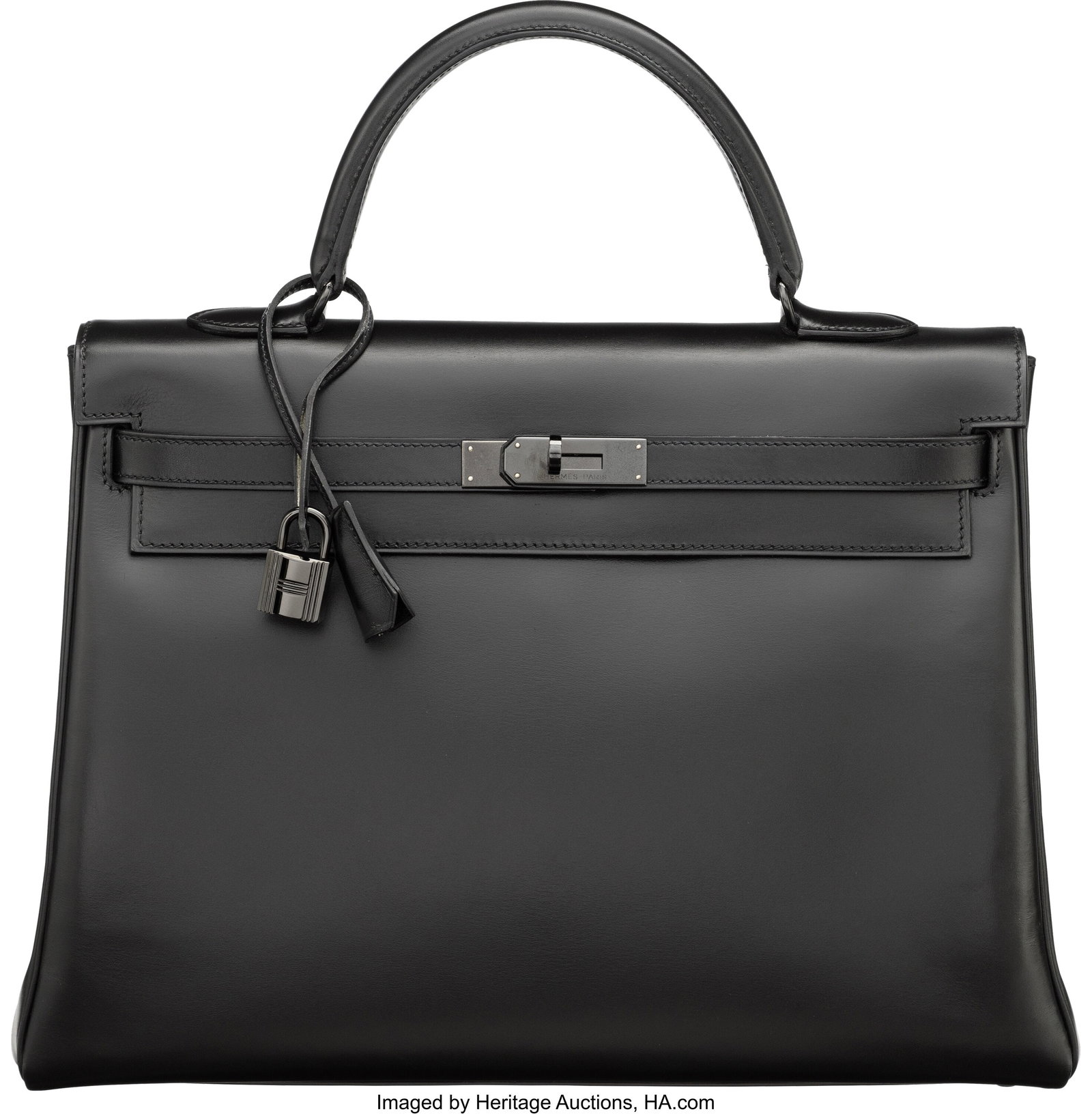 Hermès Limited Edition 35cm So Black Box Calf K (1 of 5)
