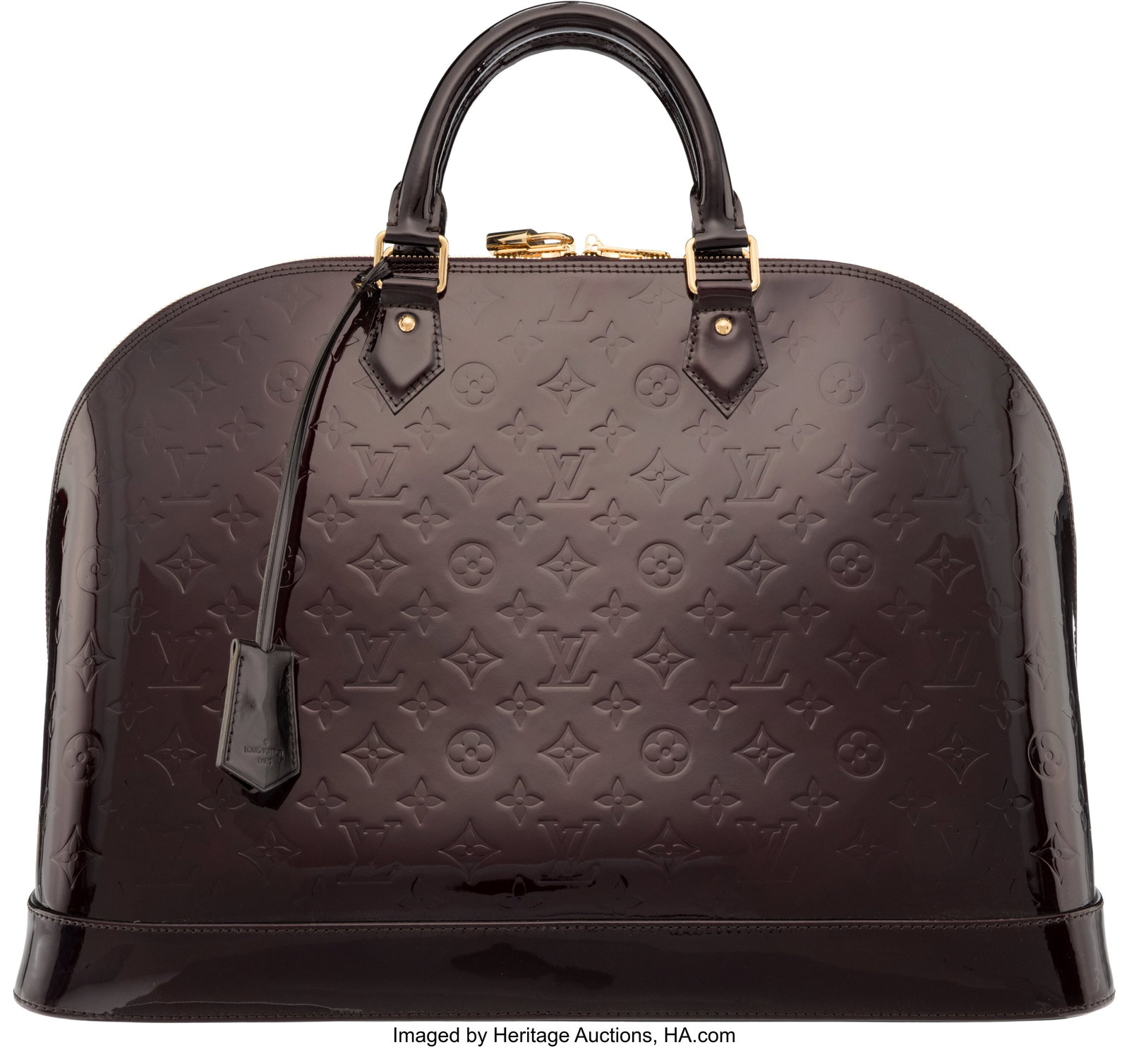 Louis Vuitton Amarante Monogram Vernis Leather A (1 of 3)