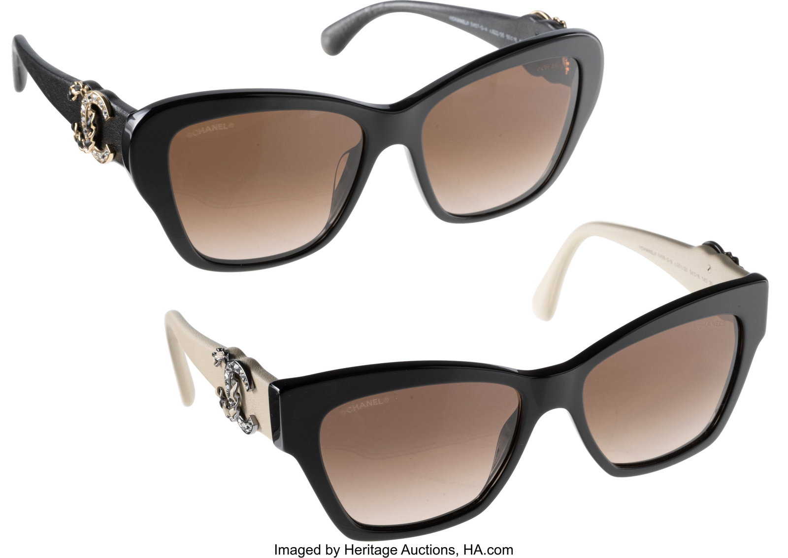 Chanel Set of Two: Sunglasses See Extended Condi (1 of 3)