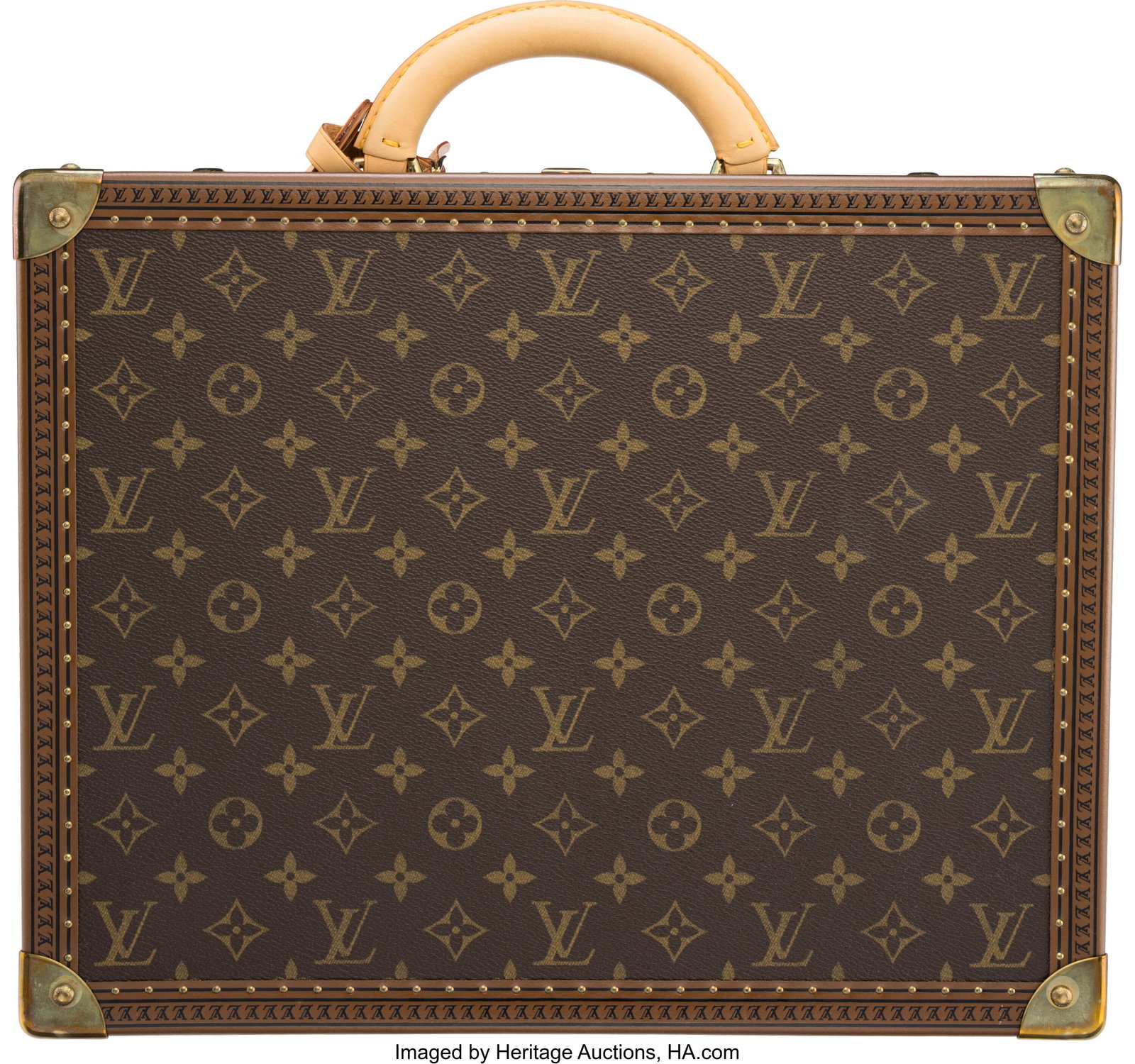 Louis Vuitton Monogram Coated Canvas Cotteville (1 of 4)