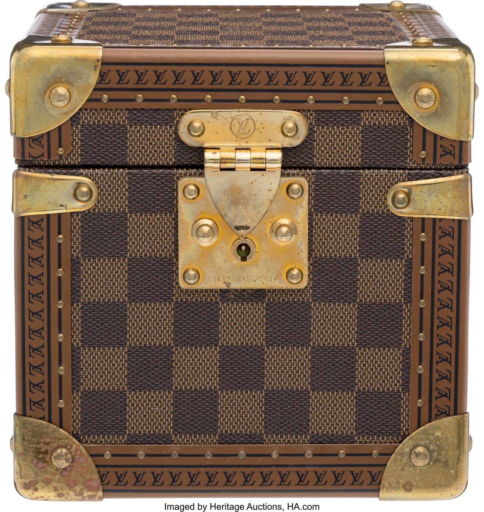 Louis Vuitton Damier Ebene Coated Canvas Coffret (1 of 3)