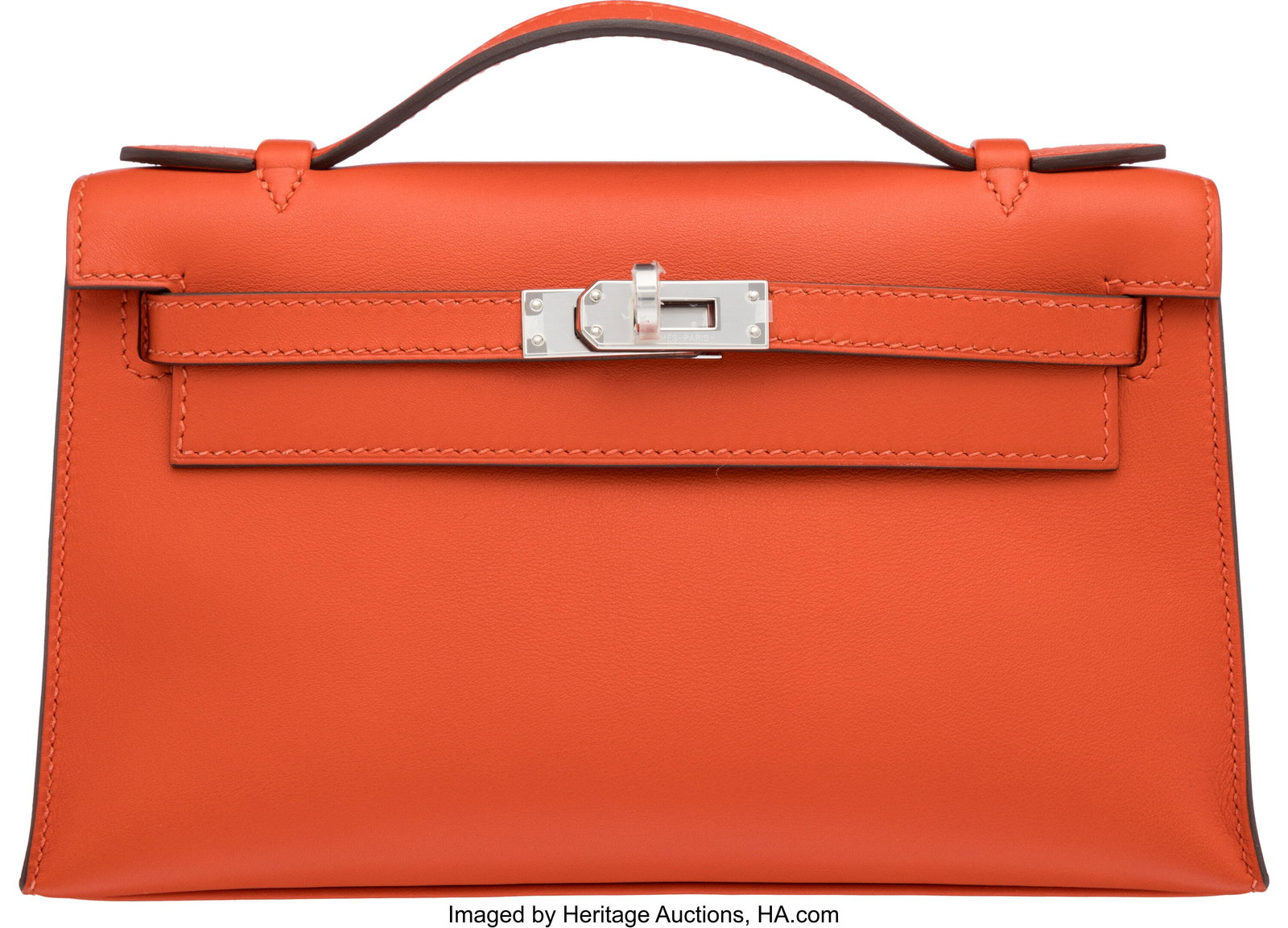Hermès Capucine Swift Leather Kelly Pochette wi (1 of 5)