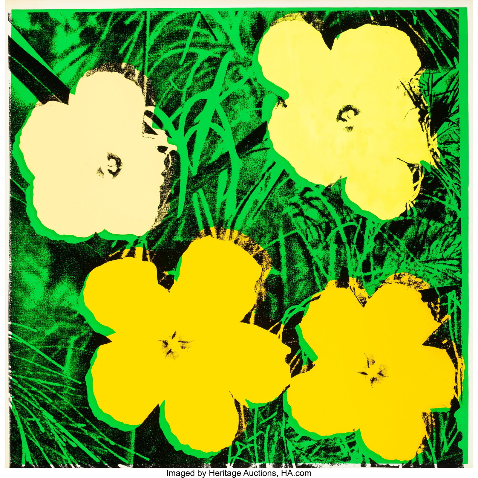 Andy Warhol (1928-1987) One Work, from Flowers, (1 of 2)