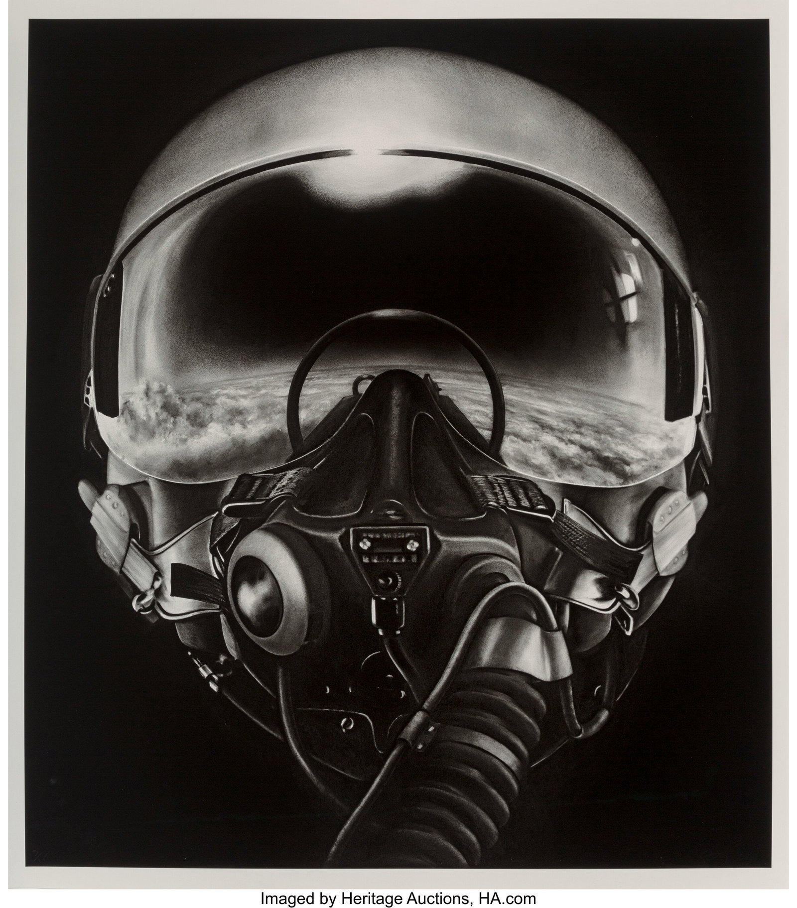 Robert Longo (b. 1953) Untitled (Ulysses), 2010 (1 of 3)