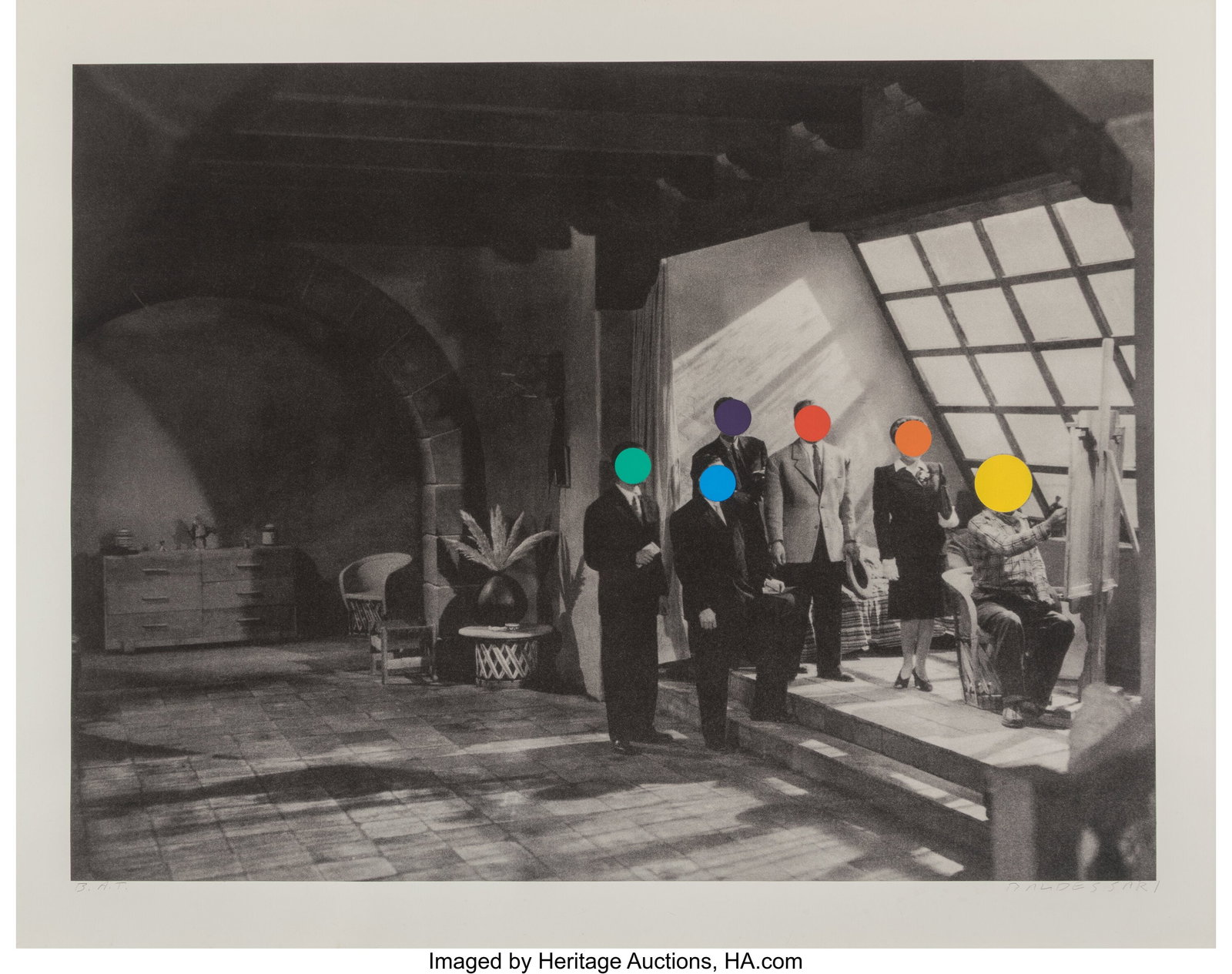 John Baldessari (1931-2020) Studio, 1988 Lithogr (1 of 2)