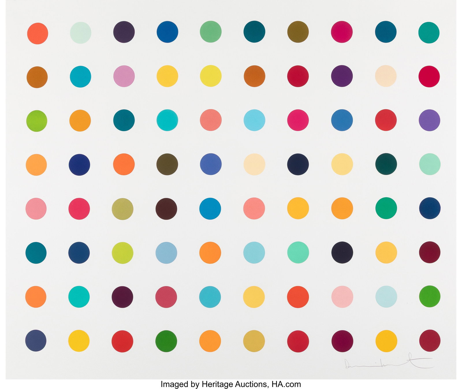 Damien Hirst (b. 1965) Dequalinium Chloride, 201 (1 of 2)