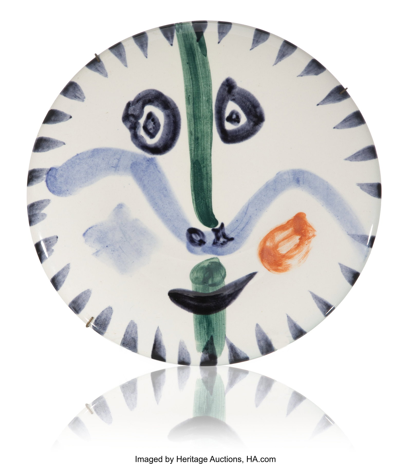 Pablo Picasso (1881-1973) Visage No. 111 (A.R. 4 (1 of 2)