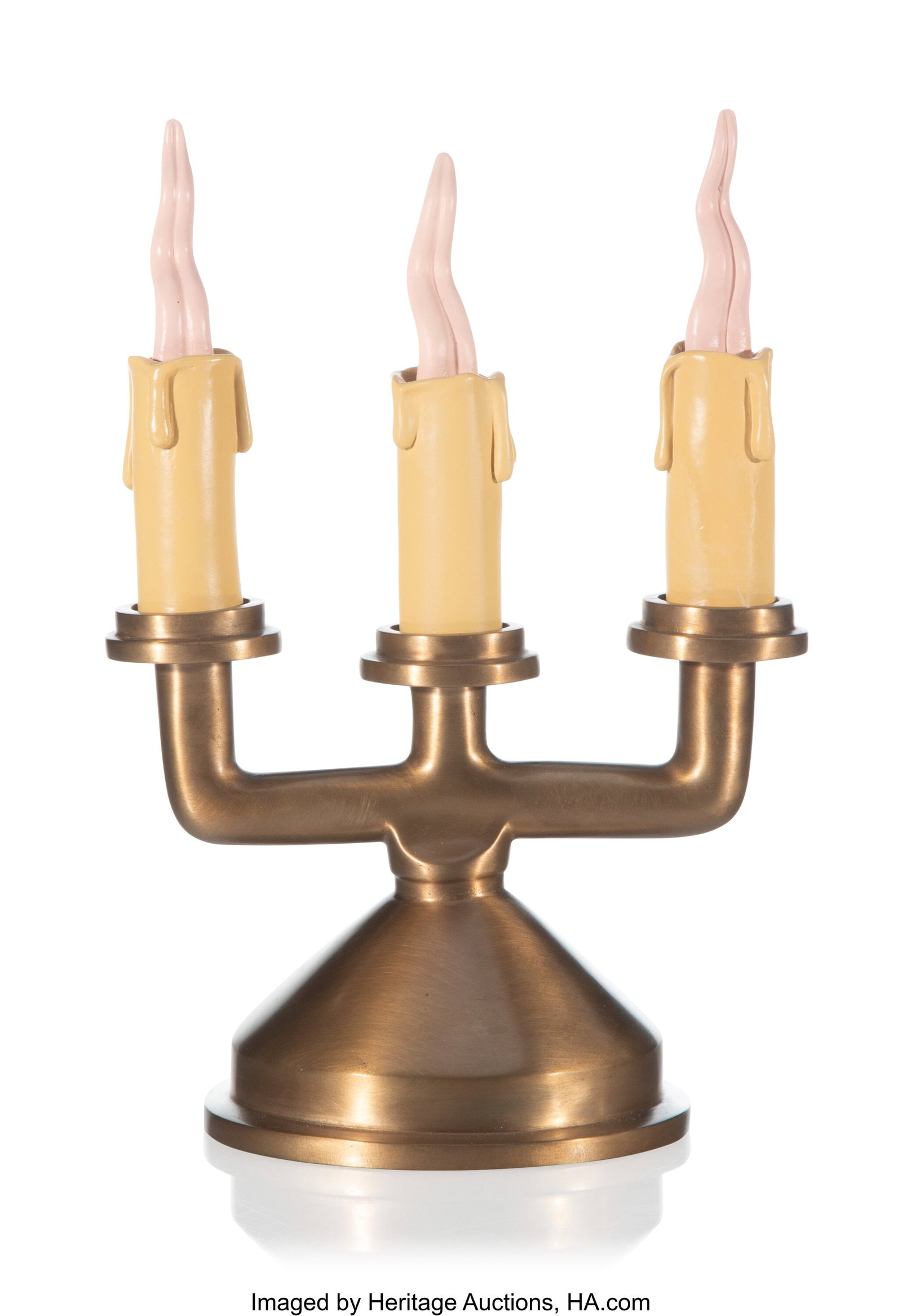 Genesis Belanger (b. 1978) Candelabra, 2021 Lacq: Genesis Belanger (b. 1978) Candelabra, 2021 Lacquered, polished and patinated bronze 10-1/4 x 7-1/4 x 5 inches (26.0 x 18.4 x 12.7 cm&rpa