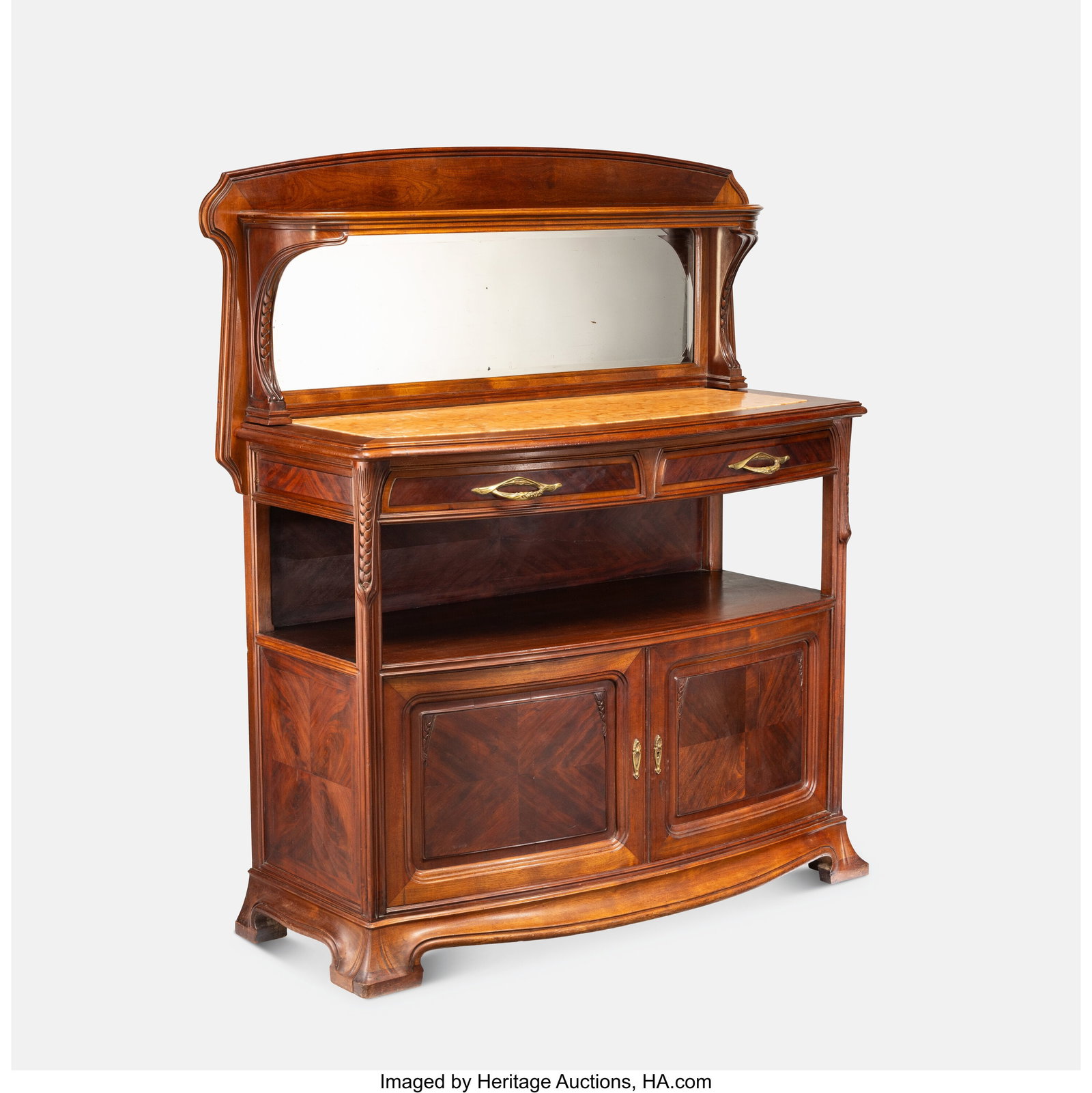 Louis Majorelle Épis de Blé Buffet, circa 1910 (1 of 3)
