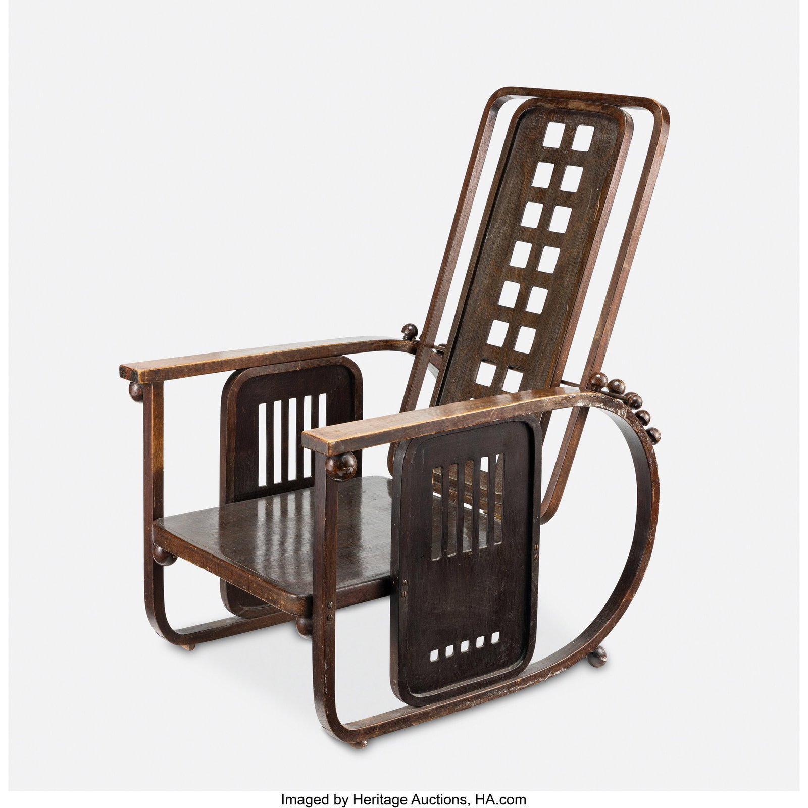 Josef Hoffmann Sitzmaschine Chair, Model 670, de (1 of 6)